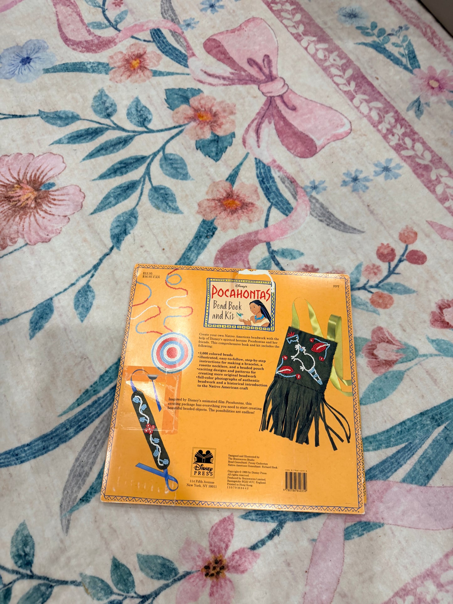Pocahontas Bead book and kit