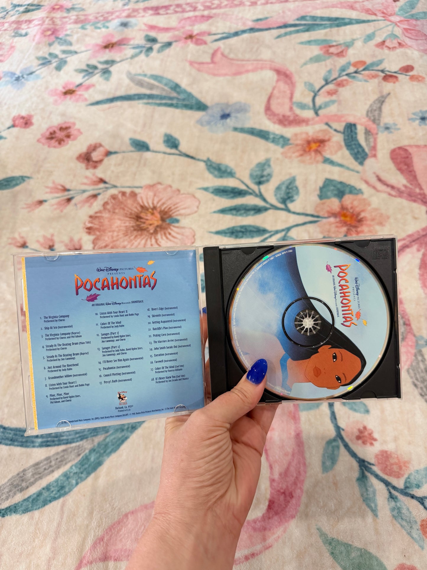 Pocahontas soundtrack cd