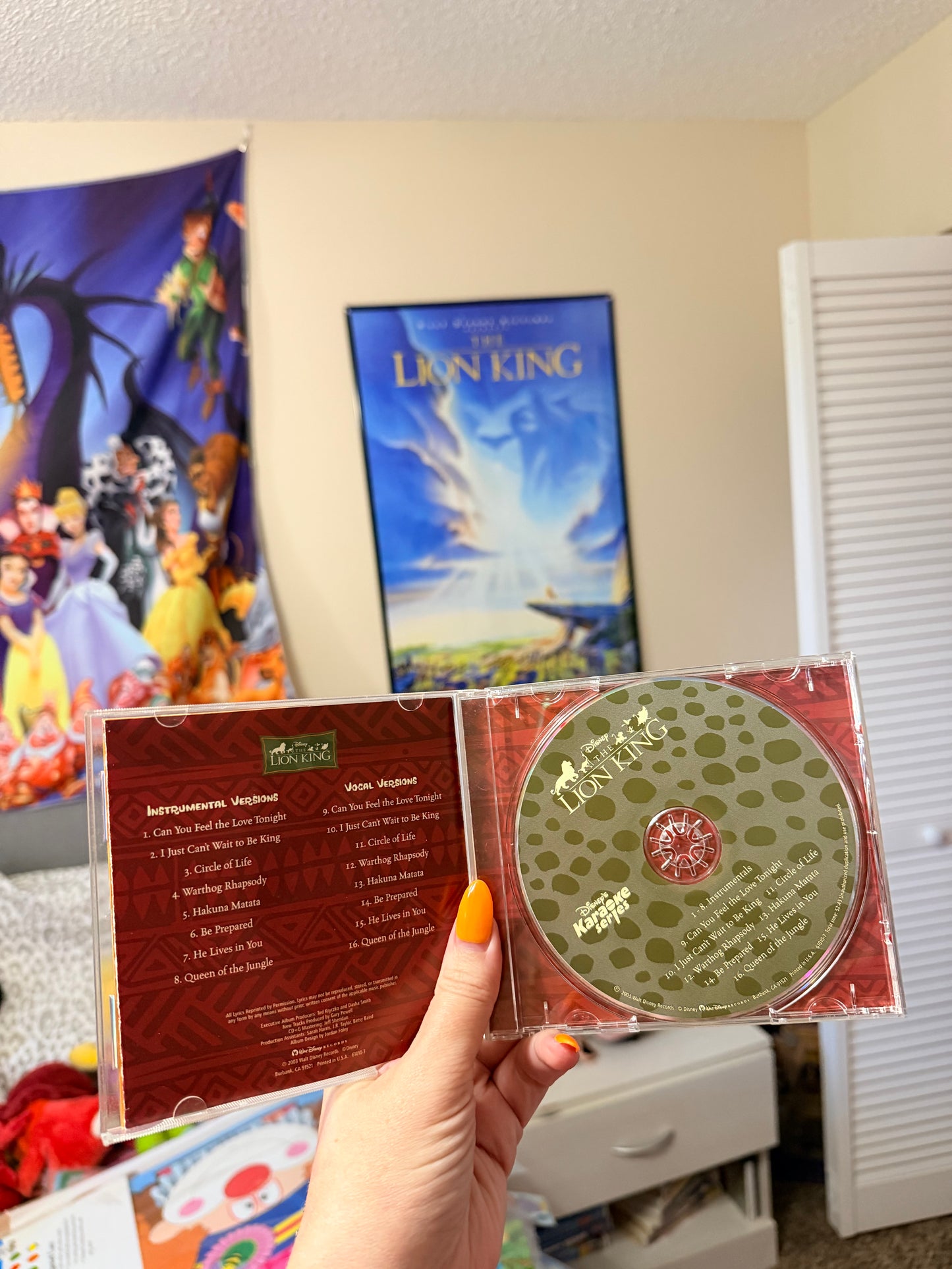 Disney karaoke Series cd