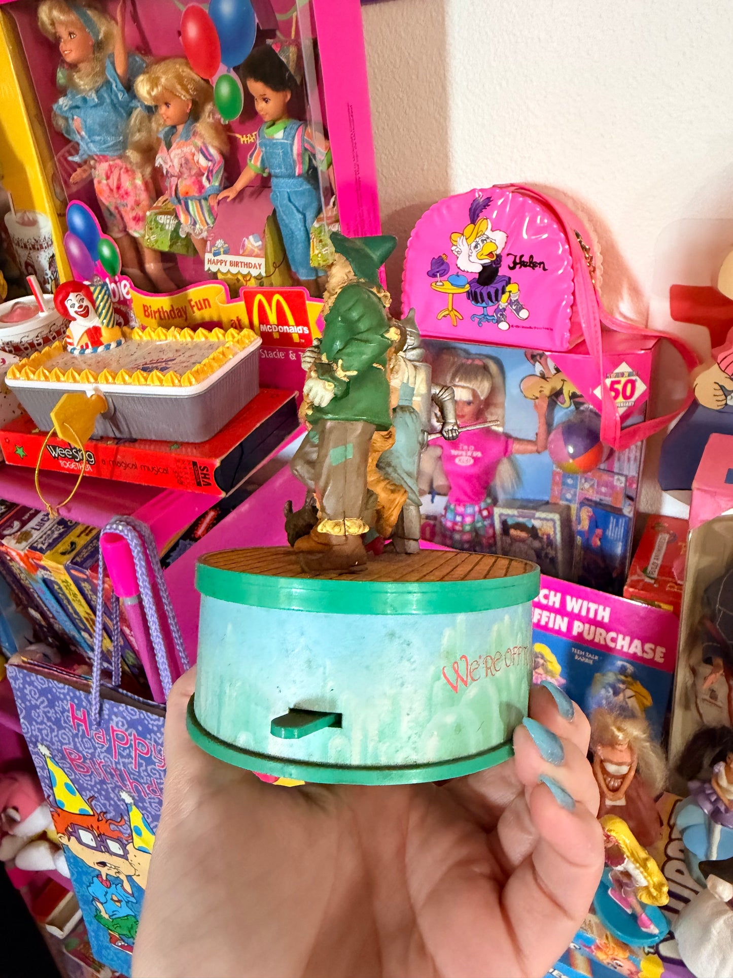 Wizard of Oz music display