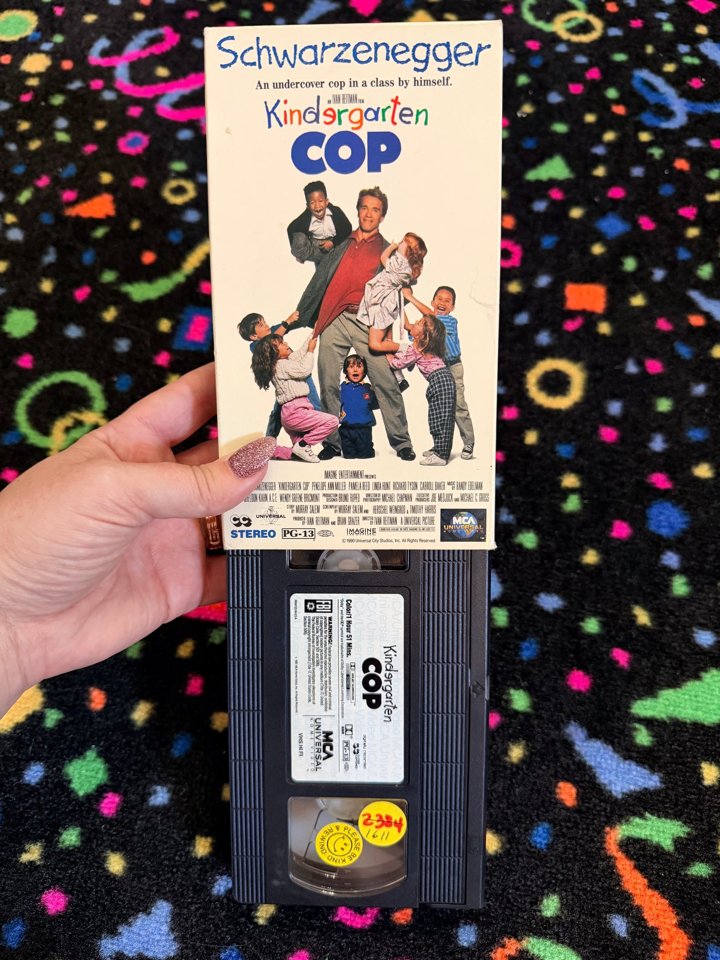 Kindergarten cop vhs