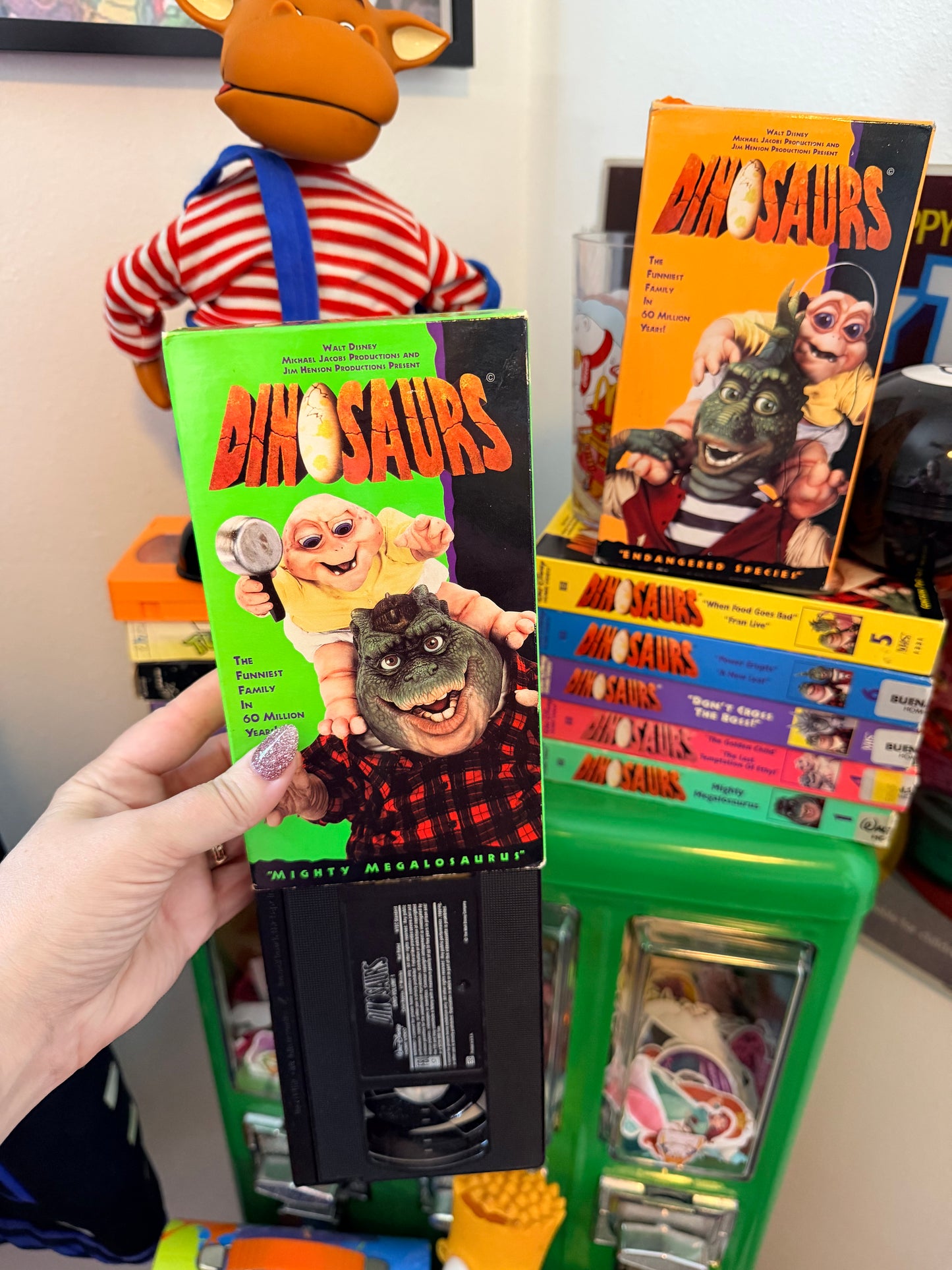 Dinosaurs mighty meglosaurus vhs