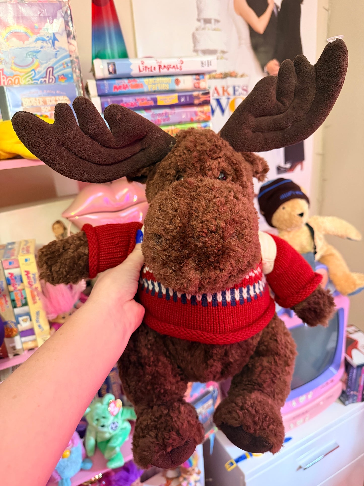 American Eagle Moose plush
