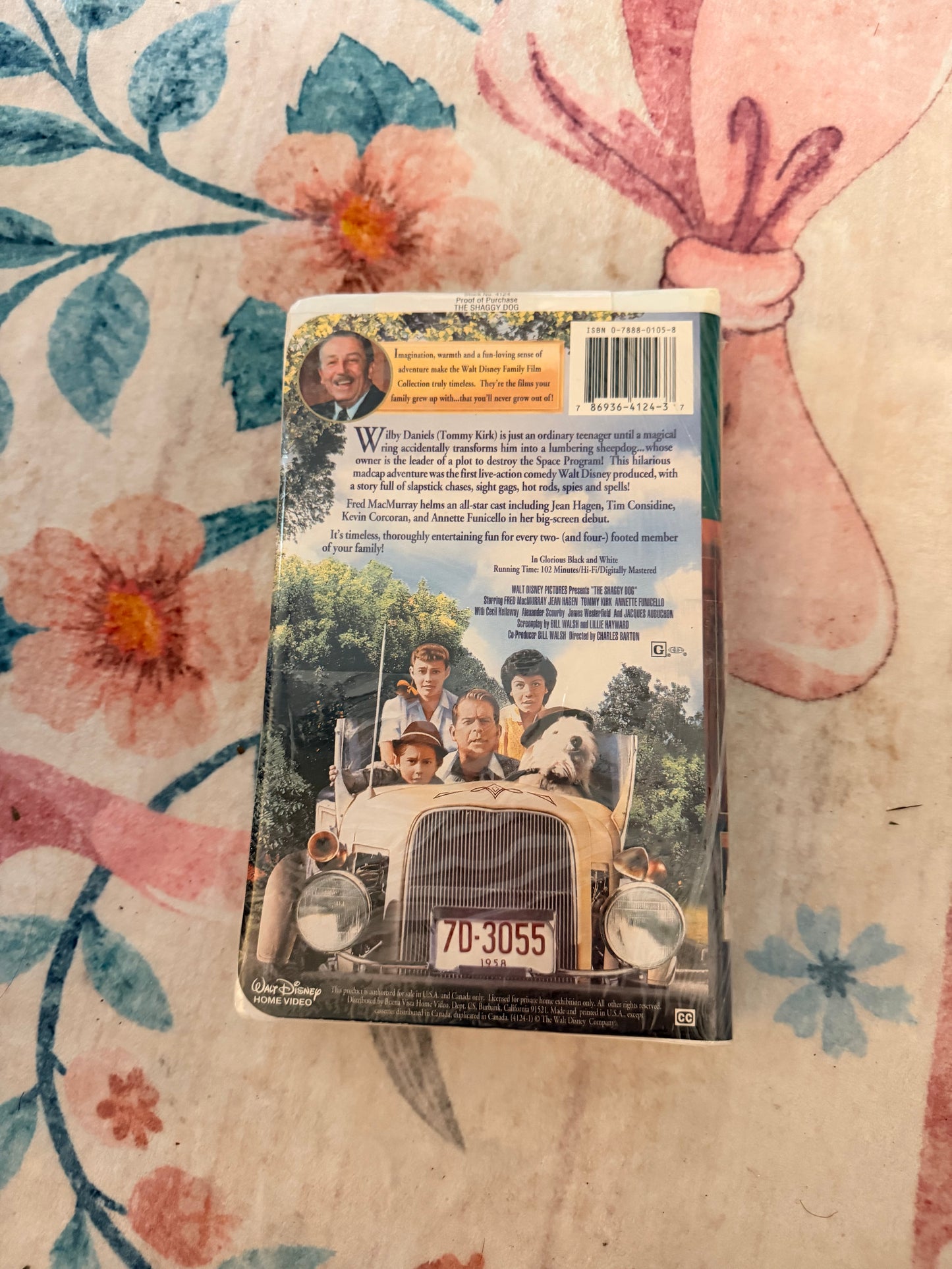 The Shaggy Dog Sealed vhs