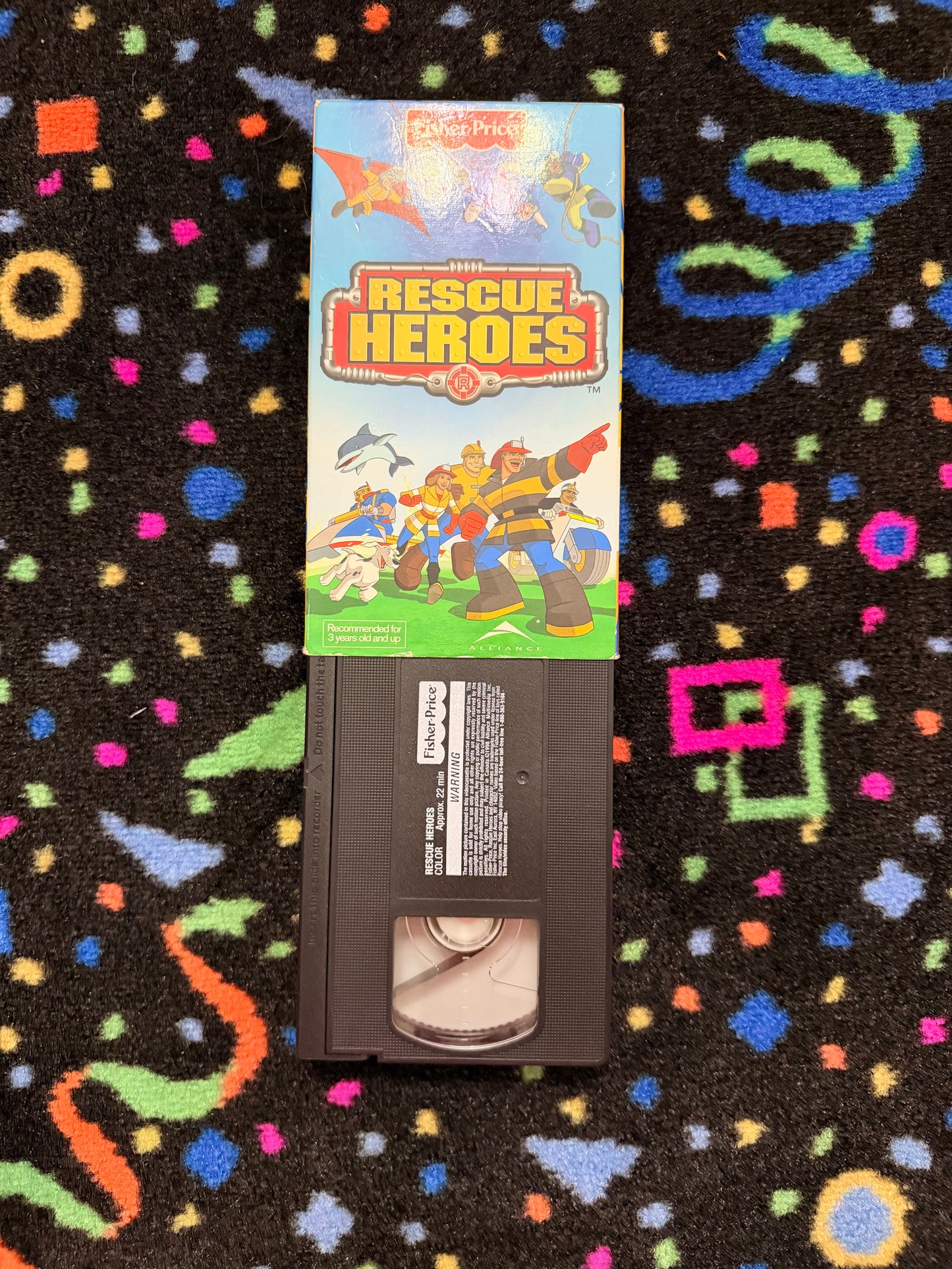 Rescue Heroes vhs