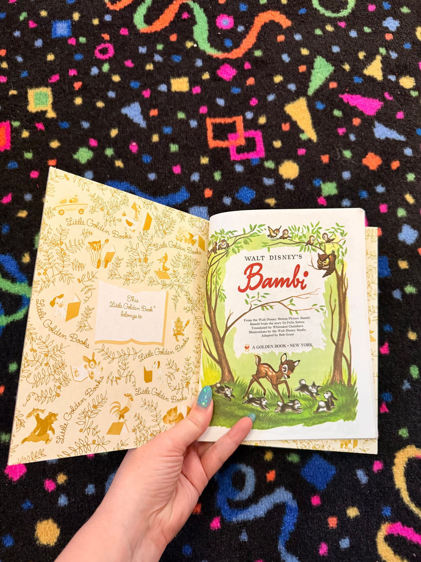 Bambi golden book
