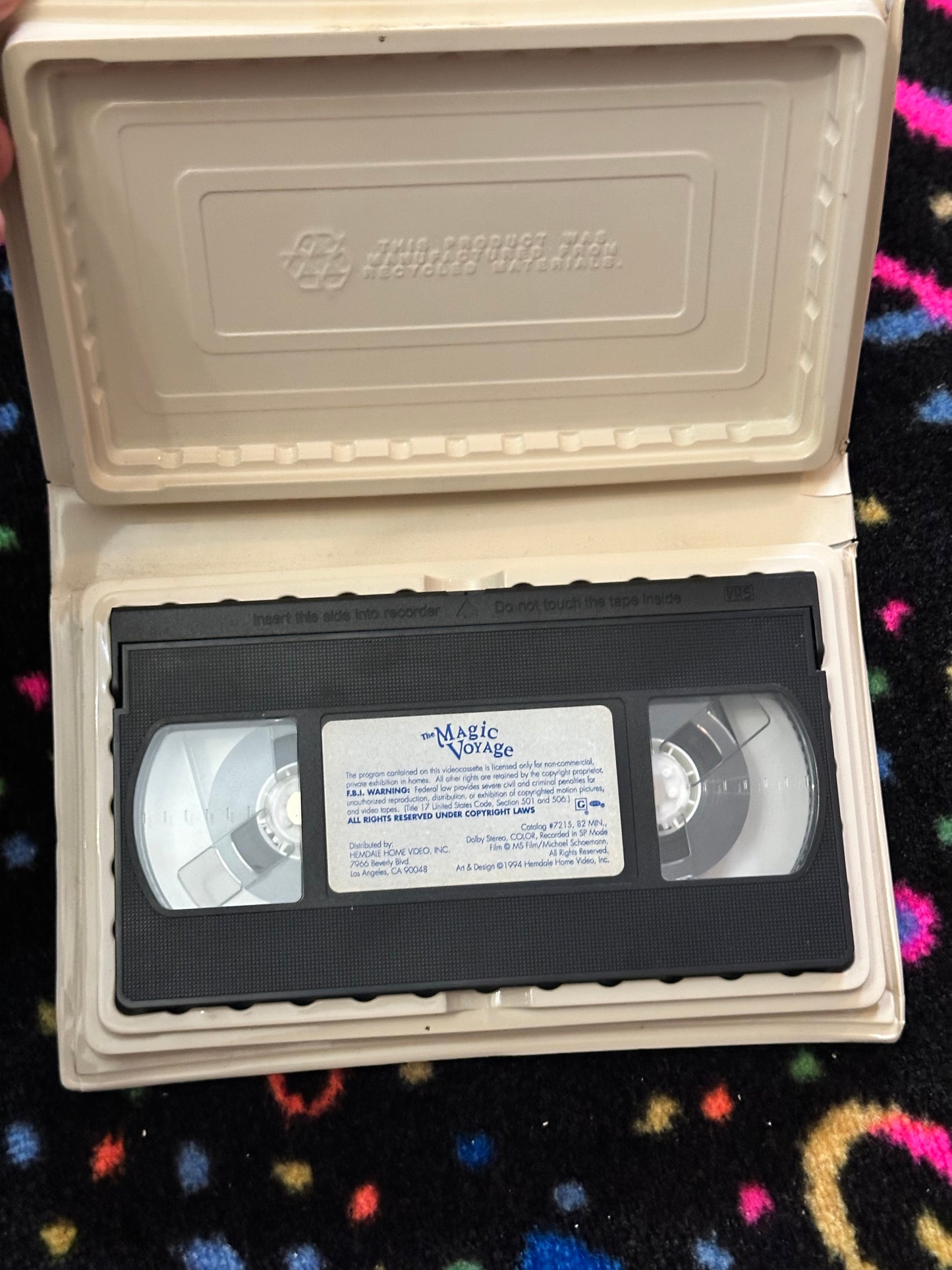 The Magic Voyage vhs