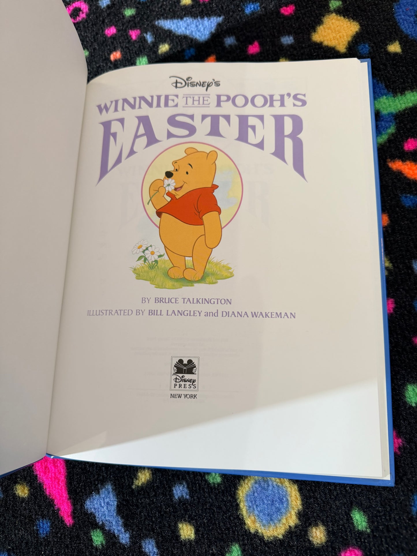 Winnie the Pooh Easter book