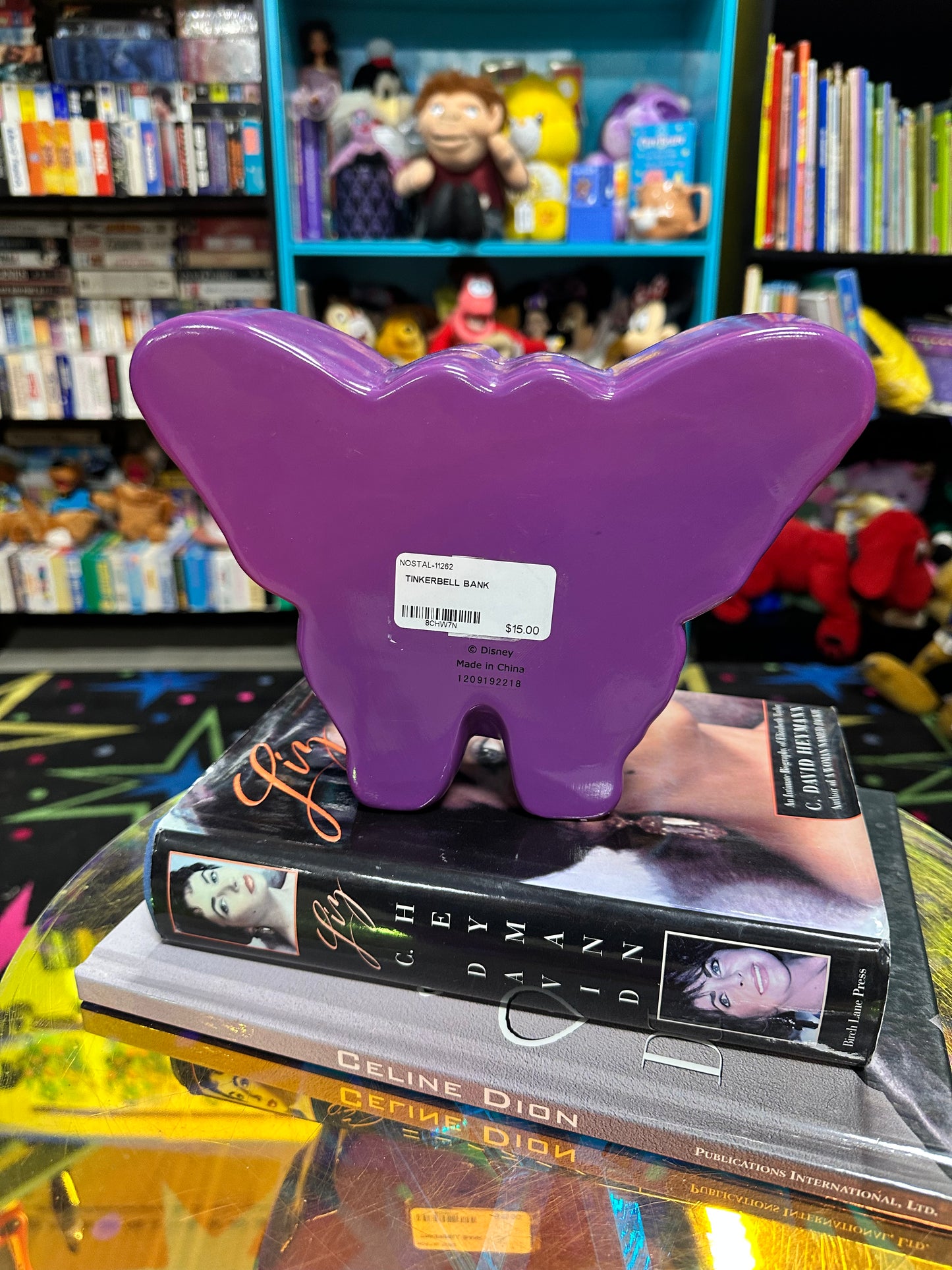 Tinkerbell ceramic bank