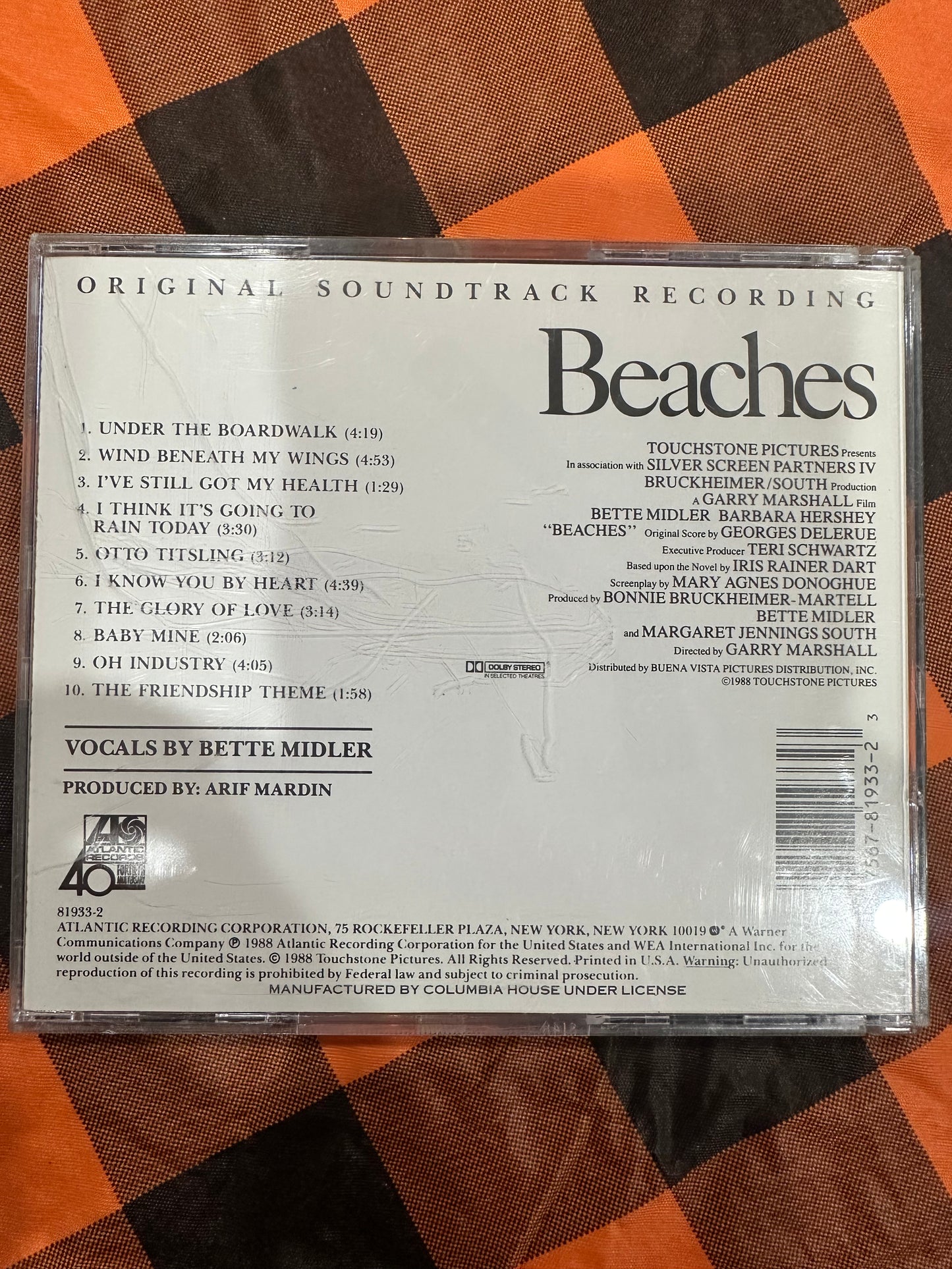 BEACHES soundtrack