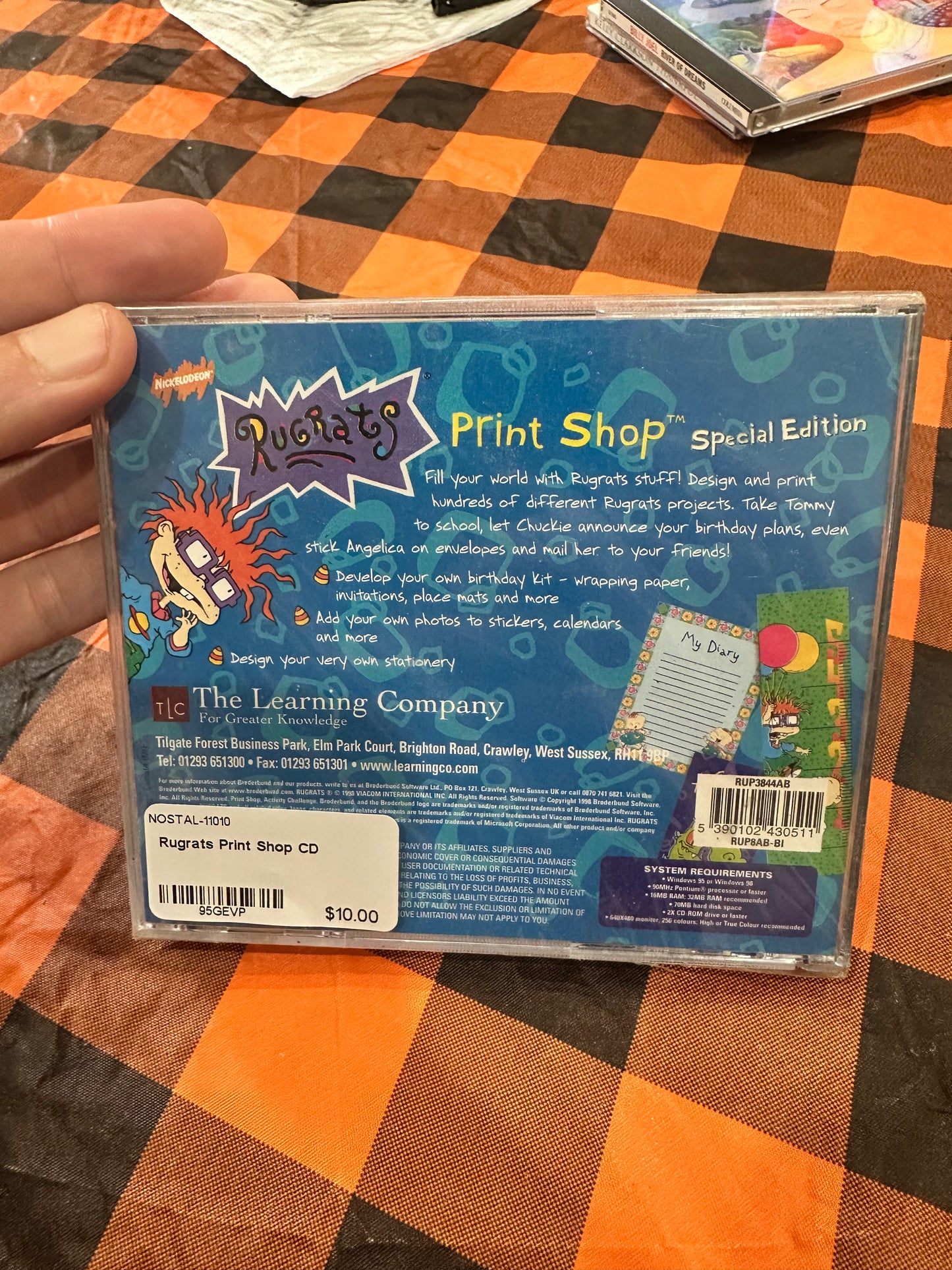 Rugrats Print Shop: Special Edition sealed