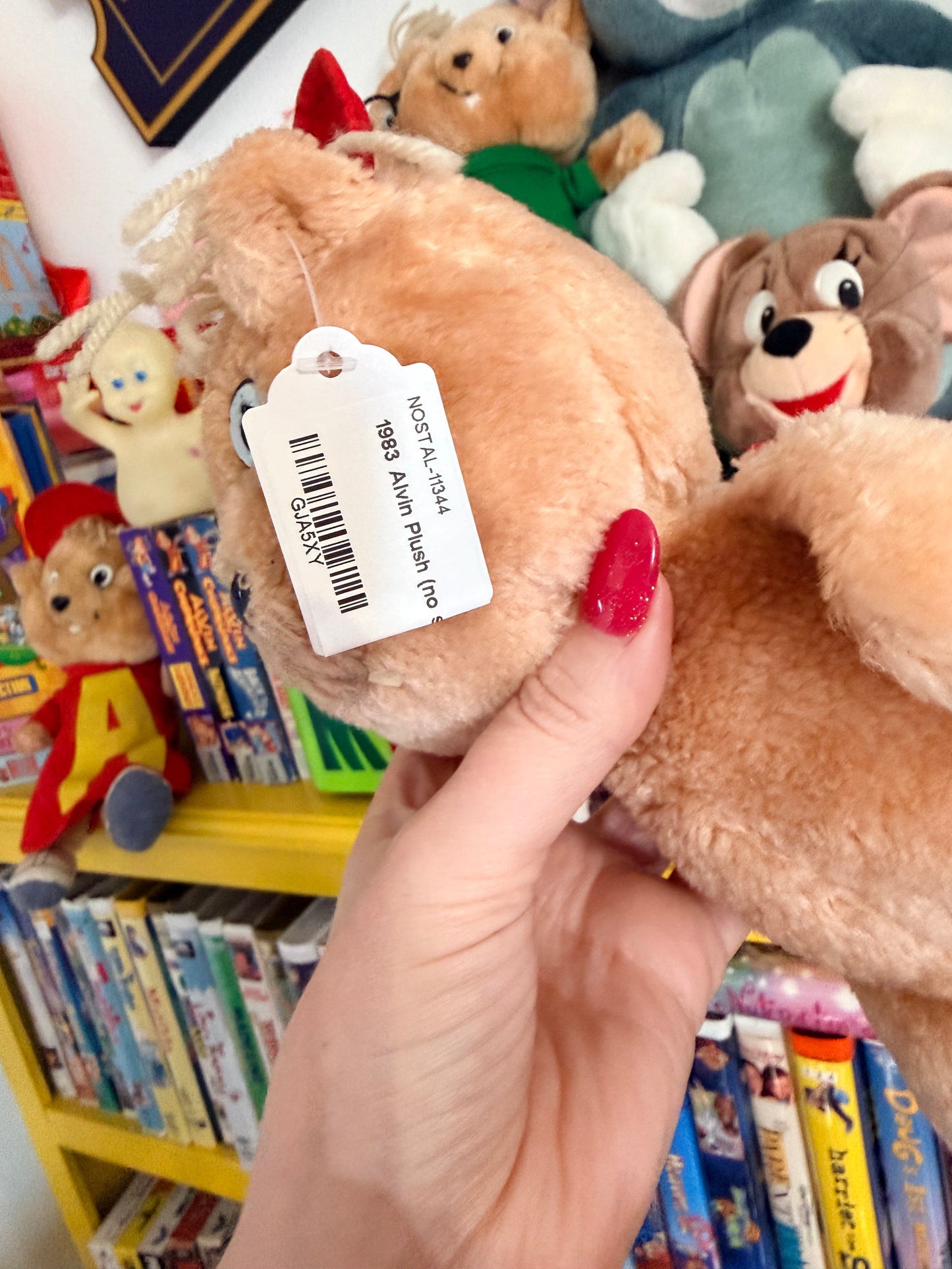 1983 Alvin Plush (no shirt)