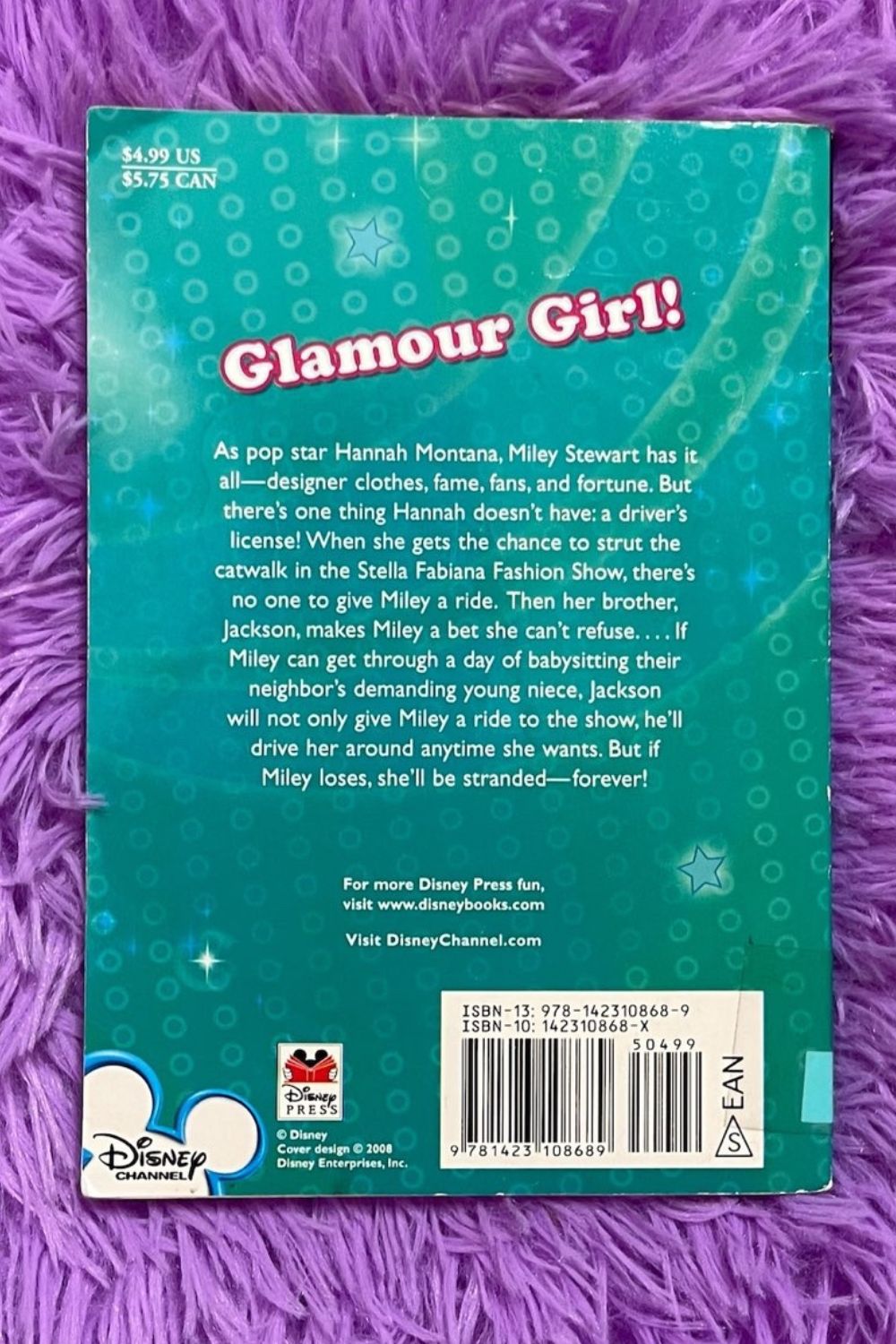 HANNAH MONTANA - DON'T BE ON IT BOOK*