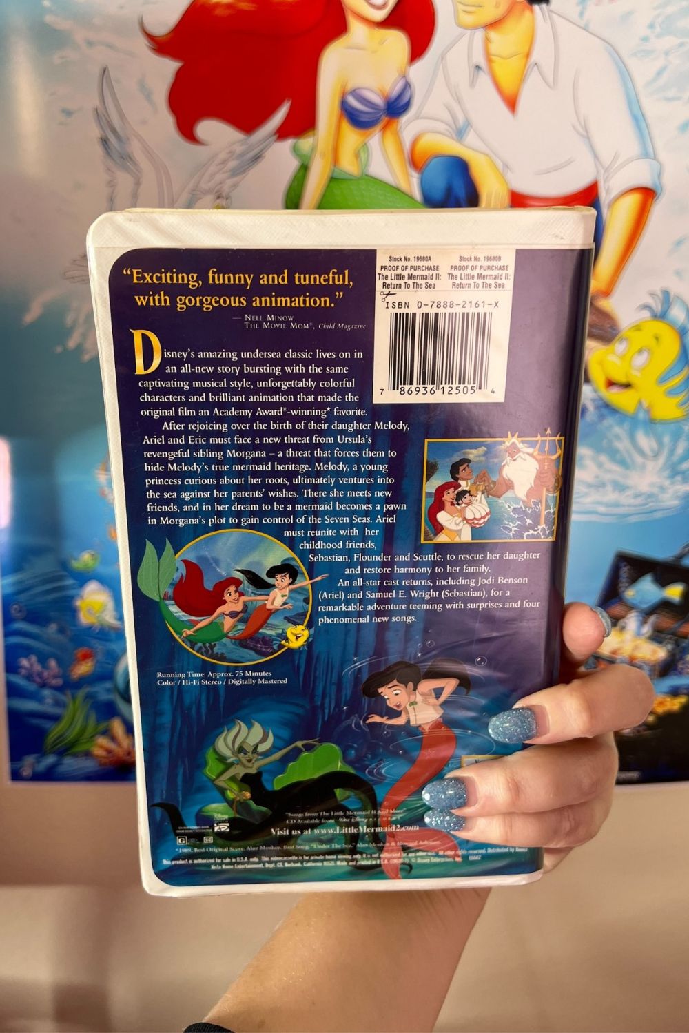 THE LITTLE MERMAID II VHS*