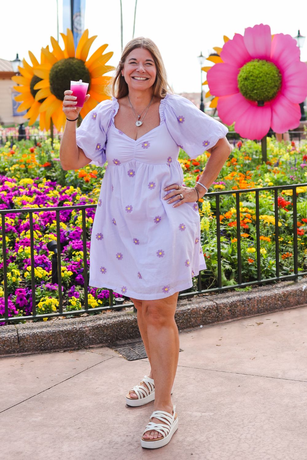 FLOWERS OF Y2K TIMES DRESS *