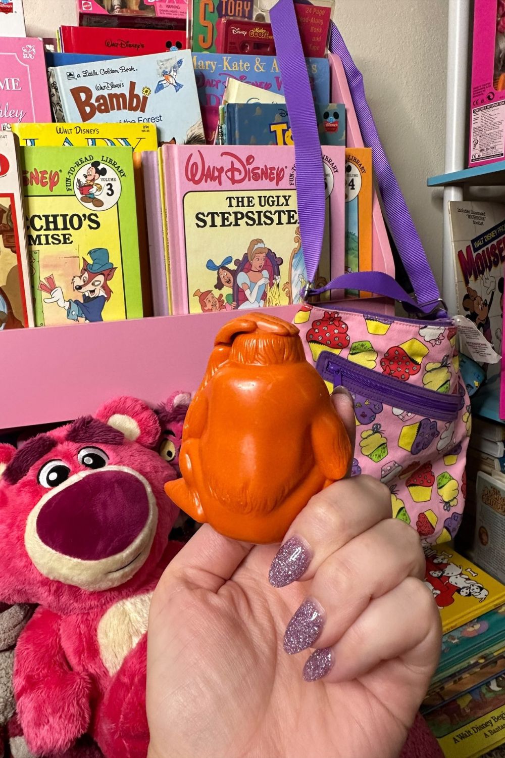 VINTAGE AUTHENTIC 1989 DISNEY McDONALD'S HAPPY MEAL TOY: JUNGLE BOOK KING LOUIE*