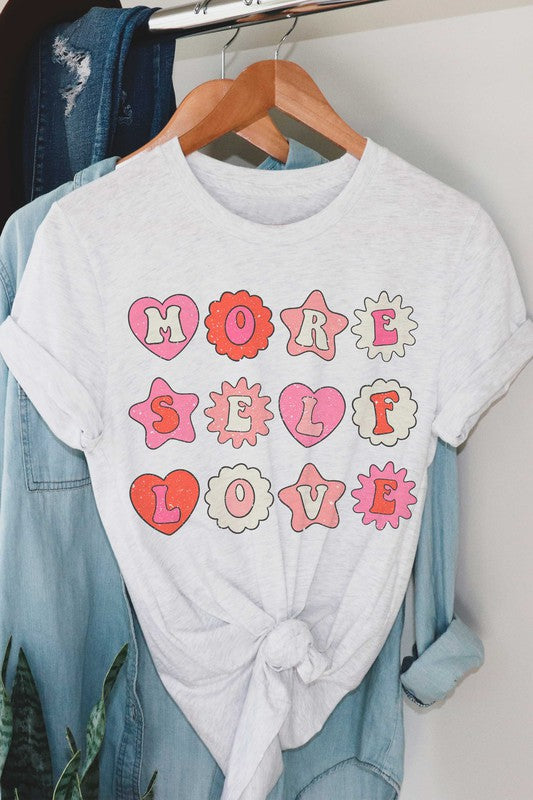 MORE SELF LOVE GRAPHIC TEE - CURVY