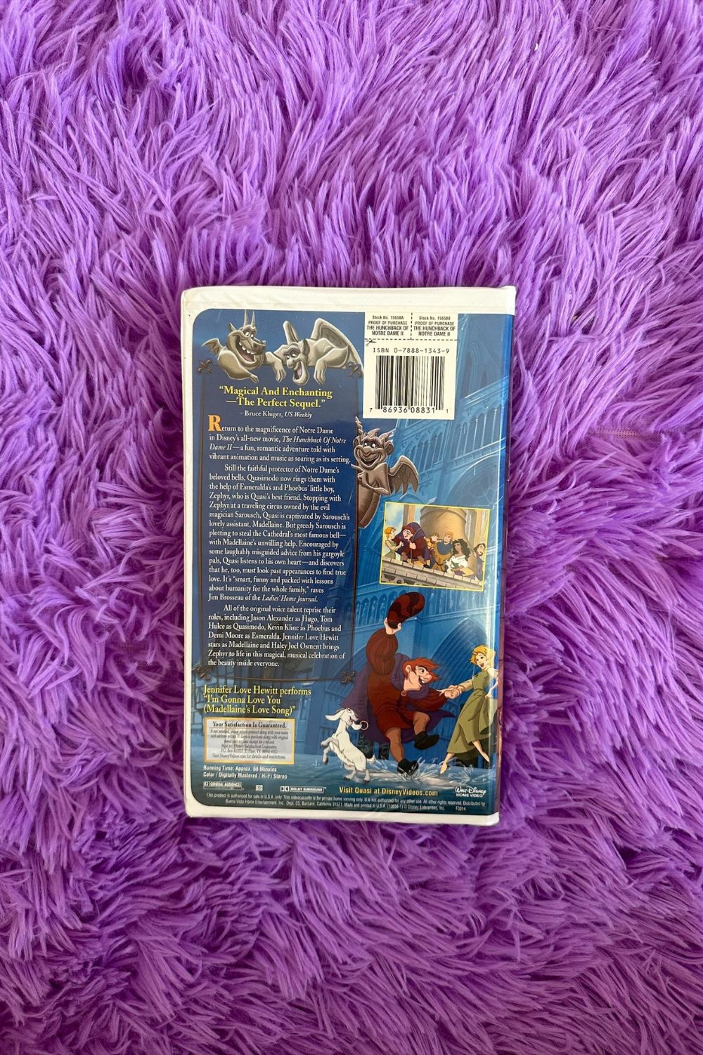 THE HUNCHBACK OF NOTRE DAME II VHS*