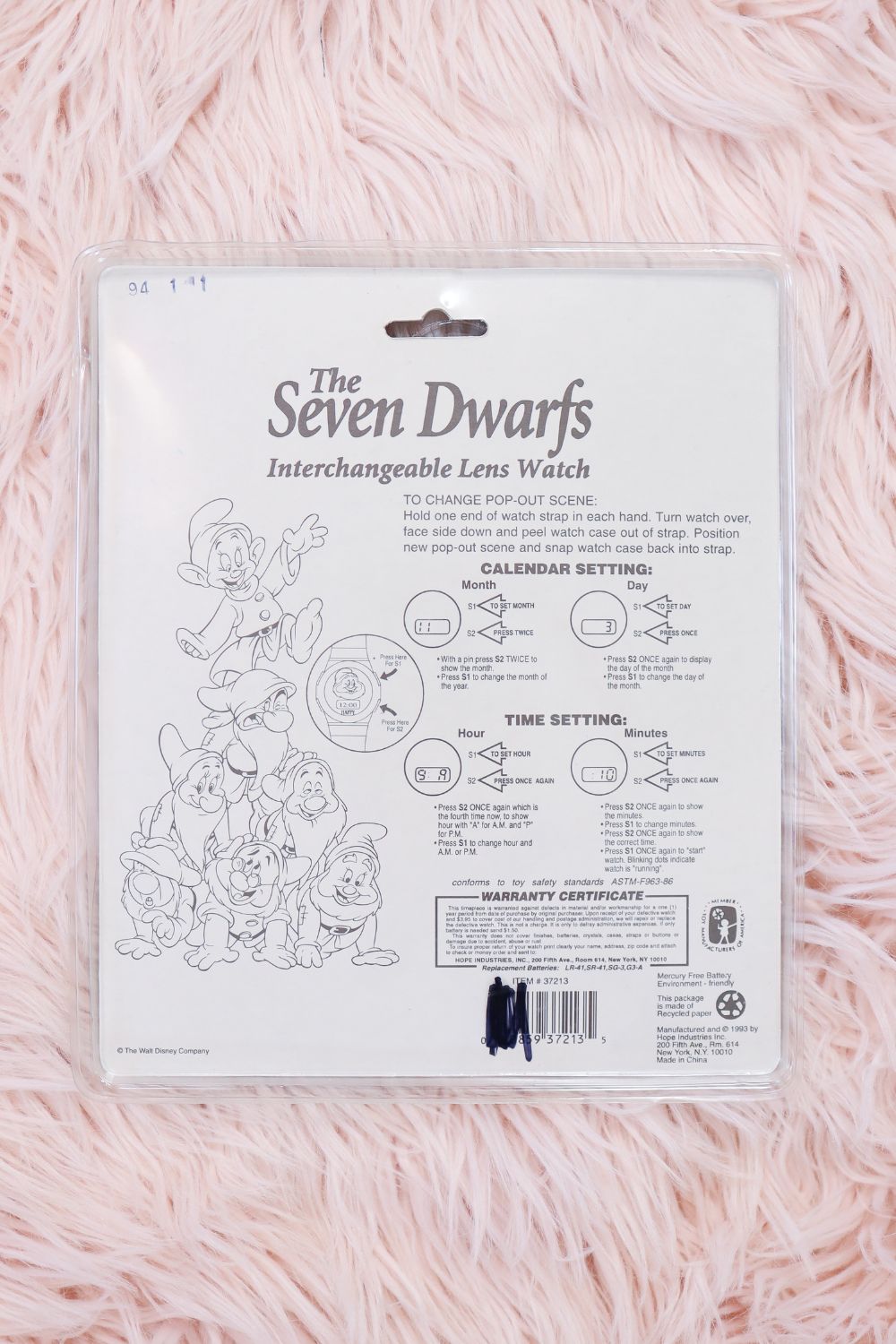 THE 7 DWARFS INTERCHANGABLE LENS WATCH *