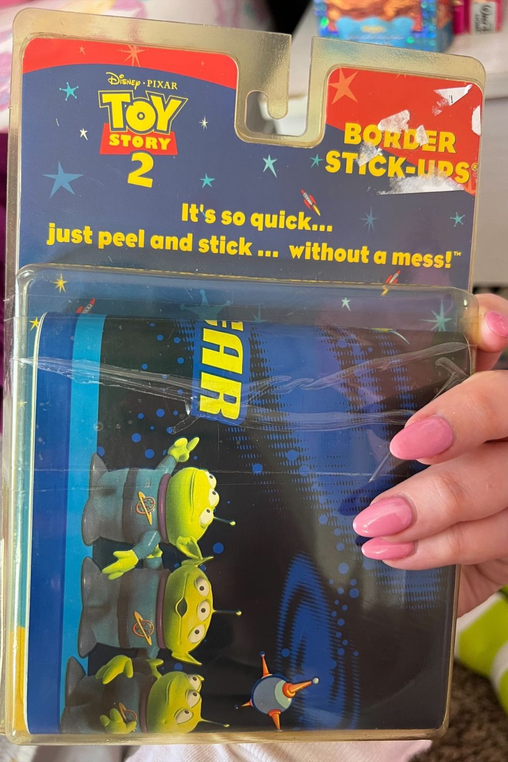 TOY STORY 2 - ALIEN BORDER STICK UPS*