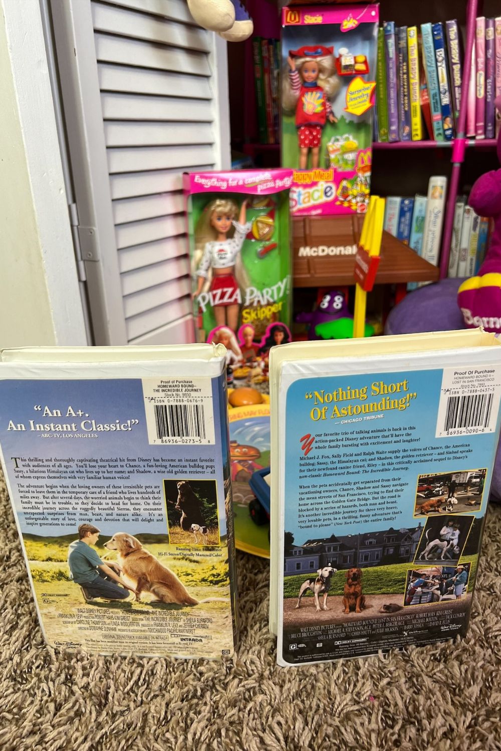 HOMEWARD BOUND VHS BUNDLE*