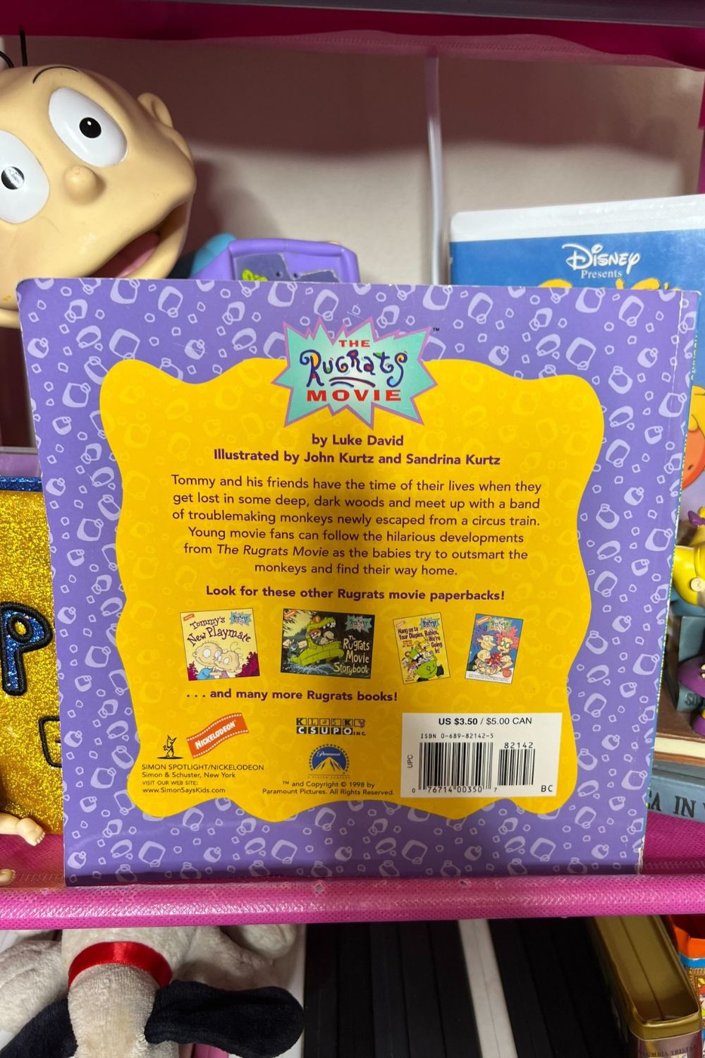 THE RUGRATS VS. THE MONKEYS BOOK*