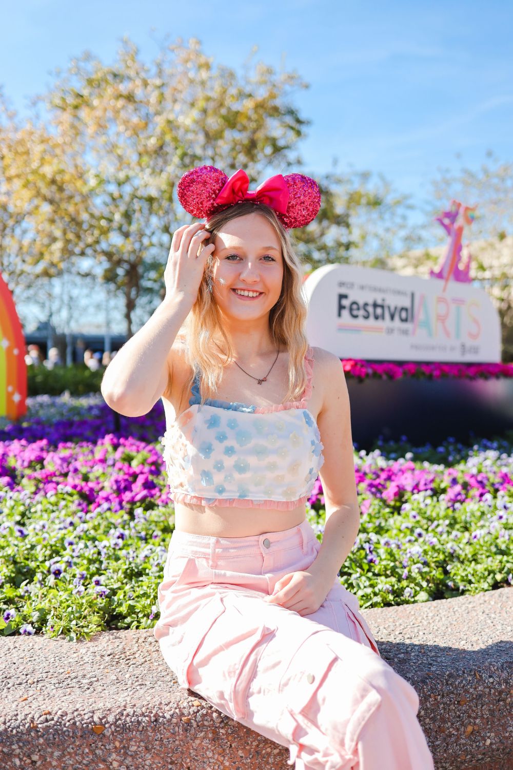 GARDEN OF COLORS TOP