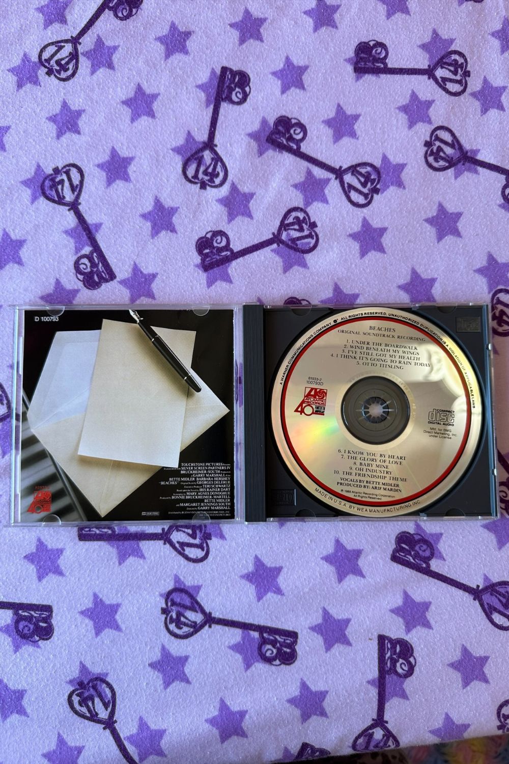 BEACHES SOUNDTRACK CD*