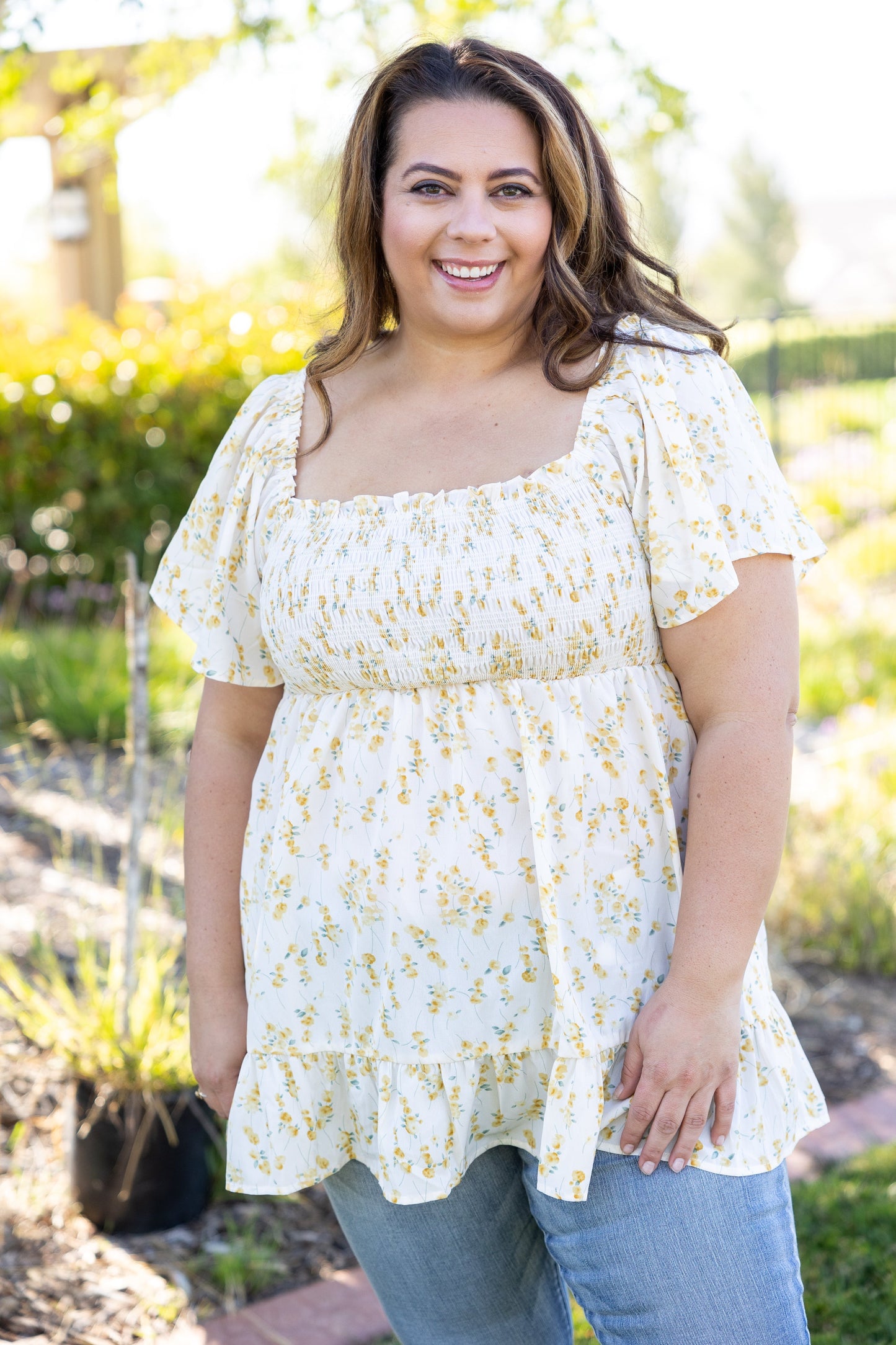 ALWAYS BE MINE BABYDOLL TOP