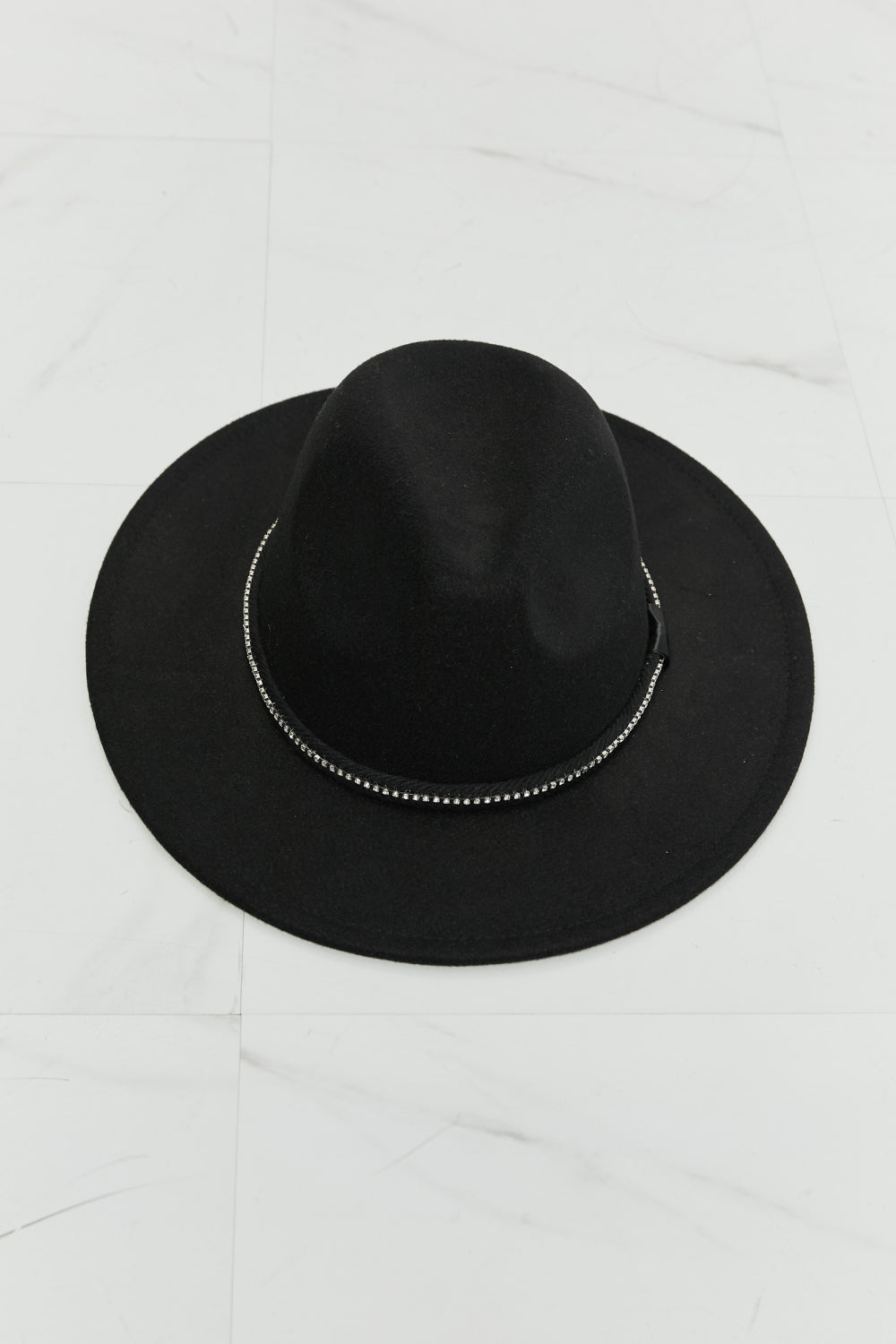 BEAUTIFUL SPARKLE FEDORA HAT