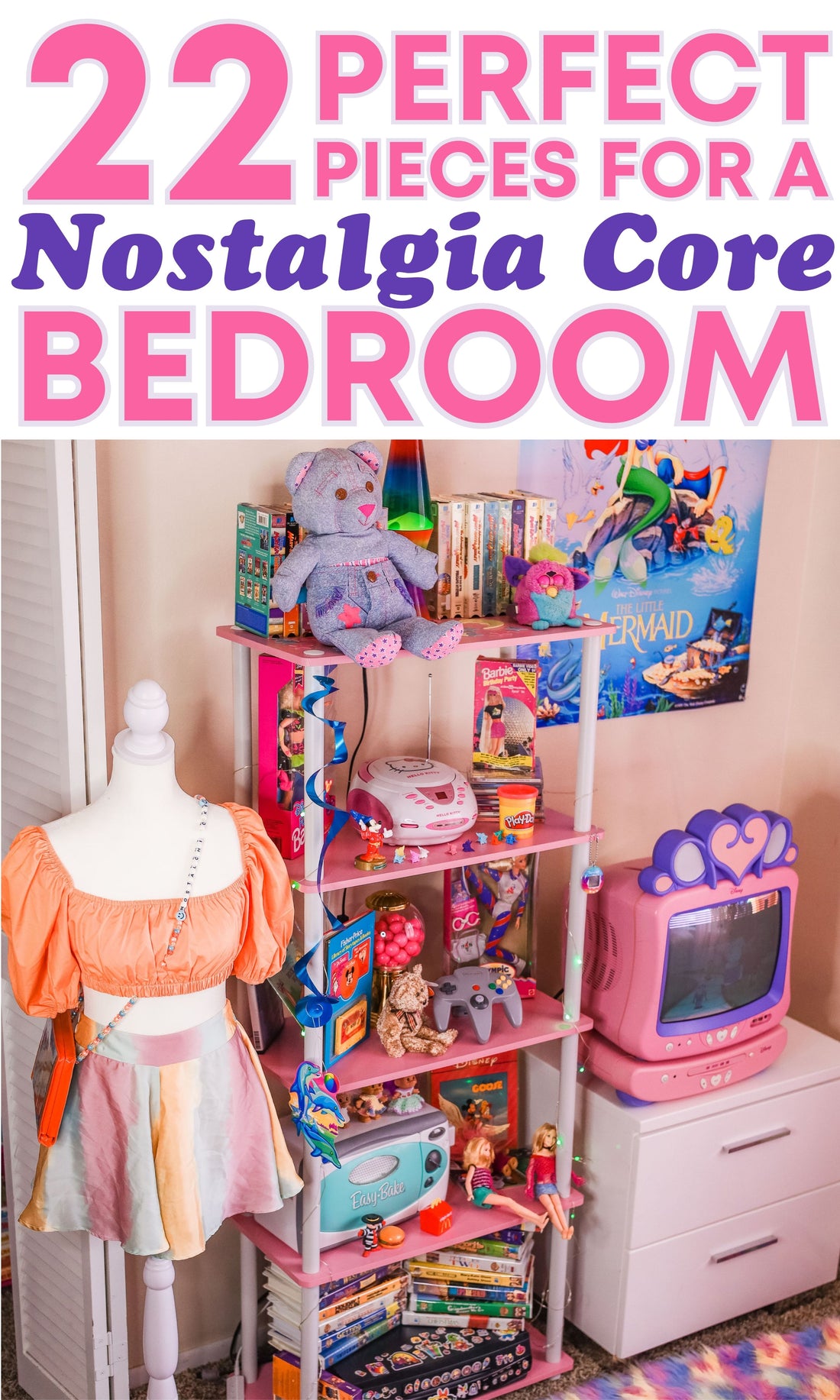 22 PERFECT PIECES FOR A NOSTALGIA CORE BEDROOM