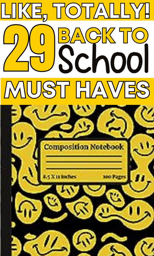 IF WE WERE GOING BACK TO SCHOOL THESE WOULD BE OUR ESSENTIALS …