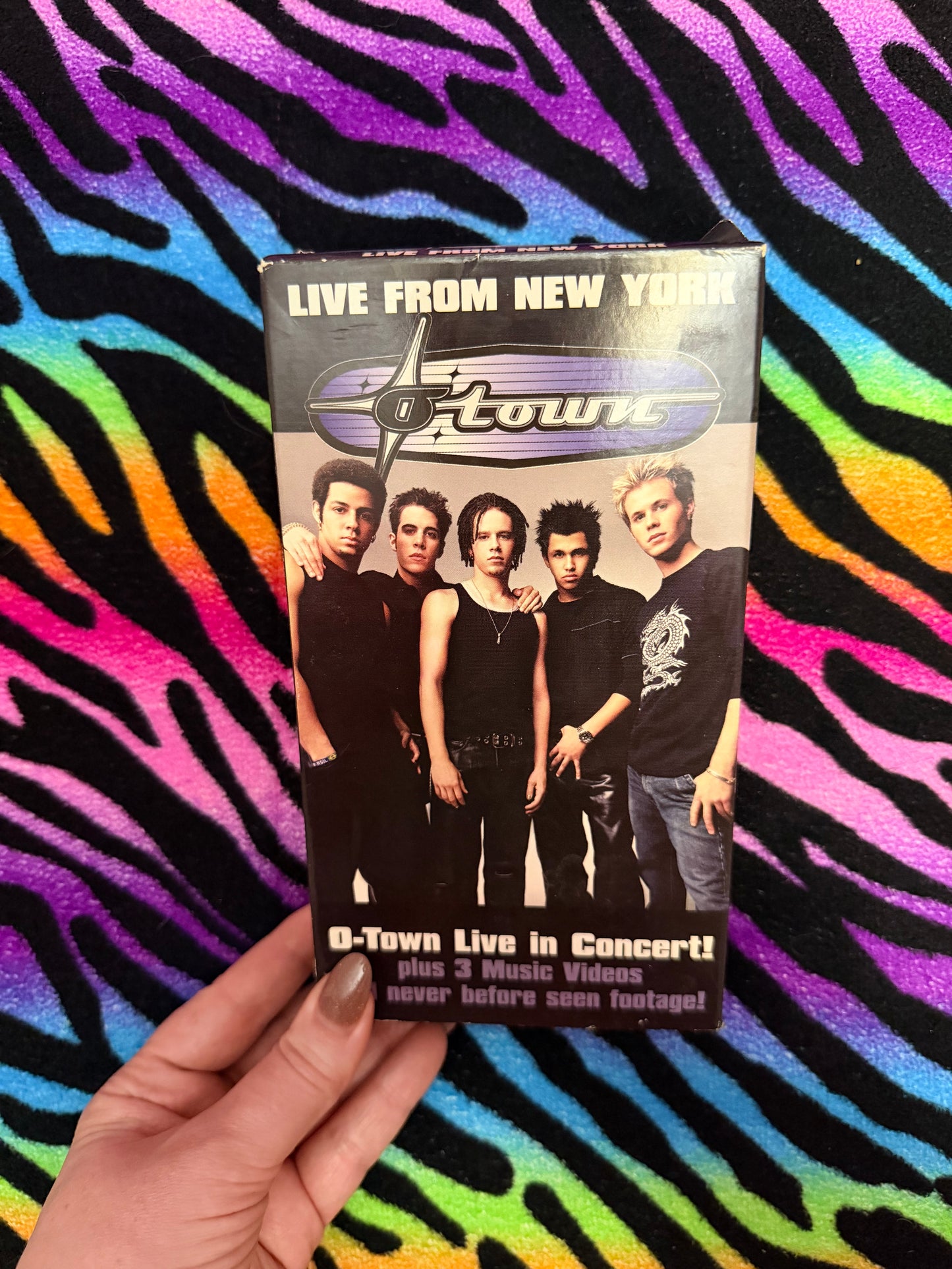 O-Town: Live from New York vhs