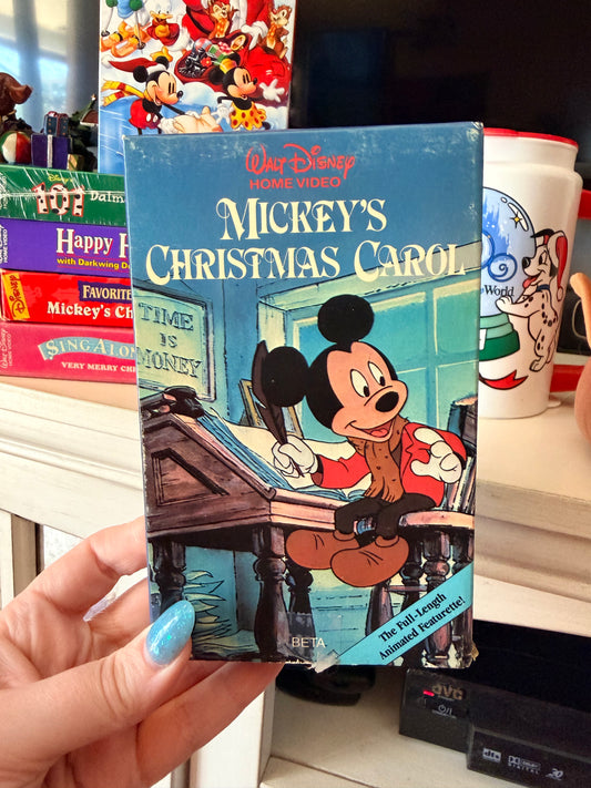 Mickeys Christmas Carol VHS