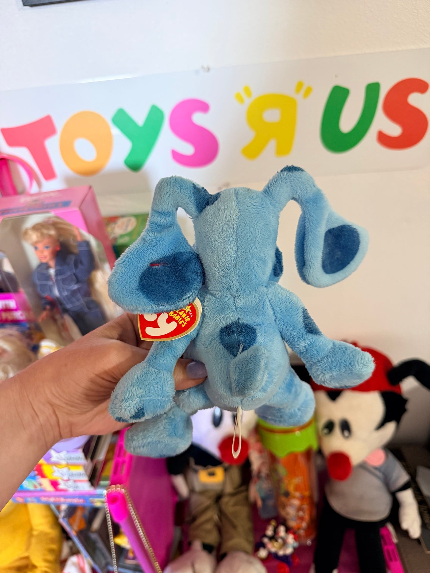 Blues clues Blue Ty Beanie Baby