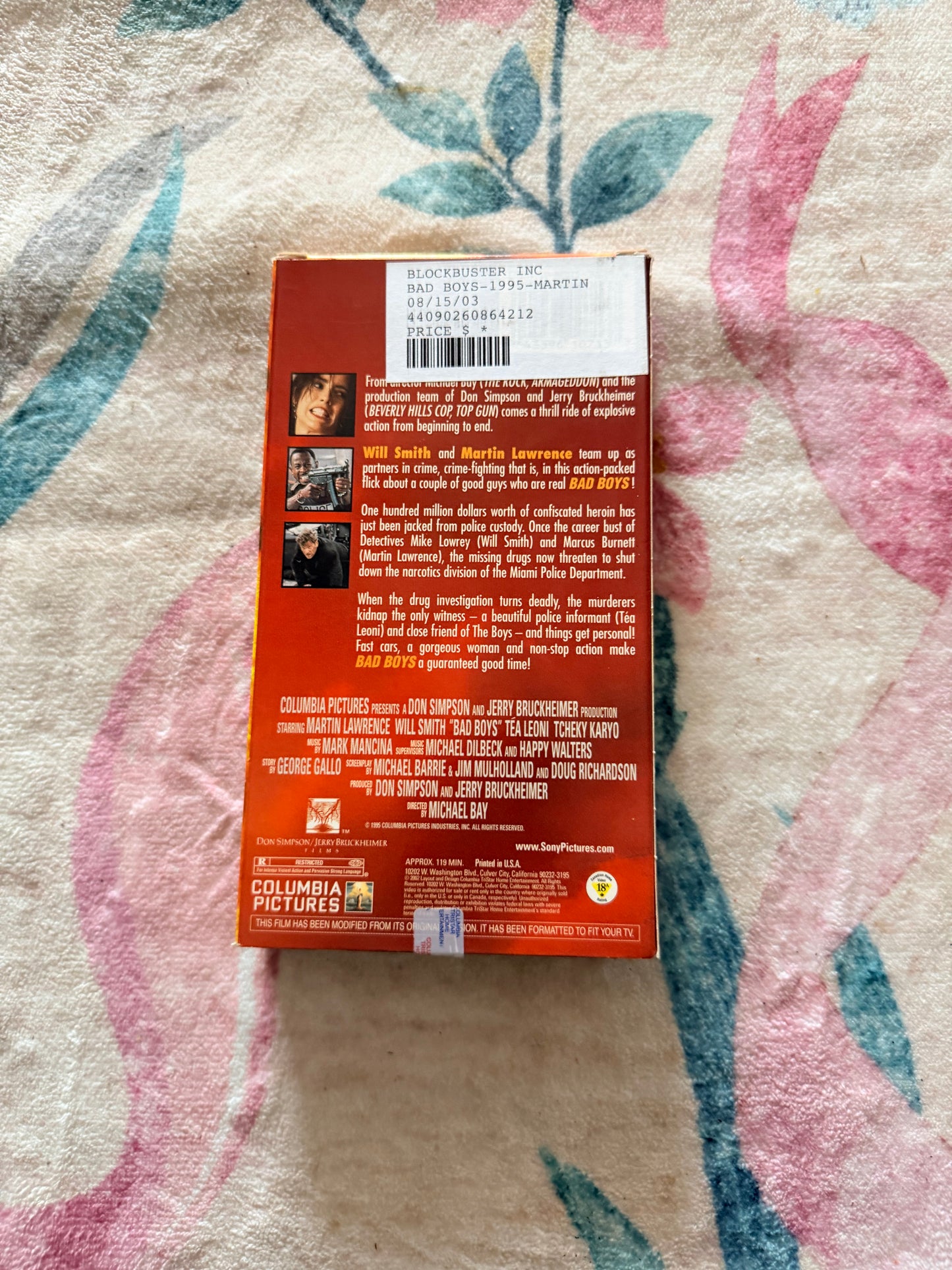 Bad boys vhs