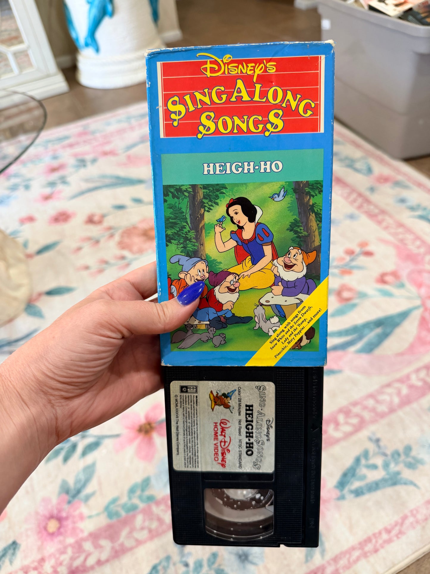 Disney sing a long songs heigh-Ho vhs