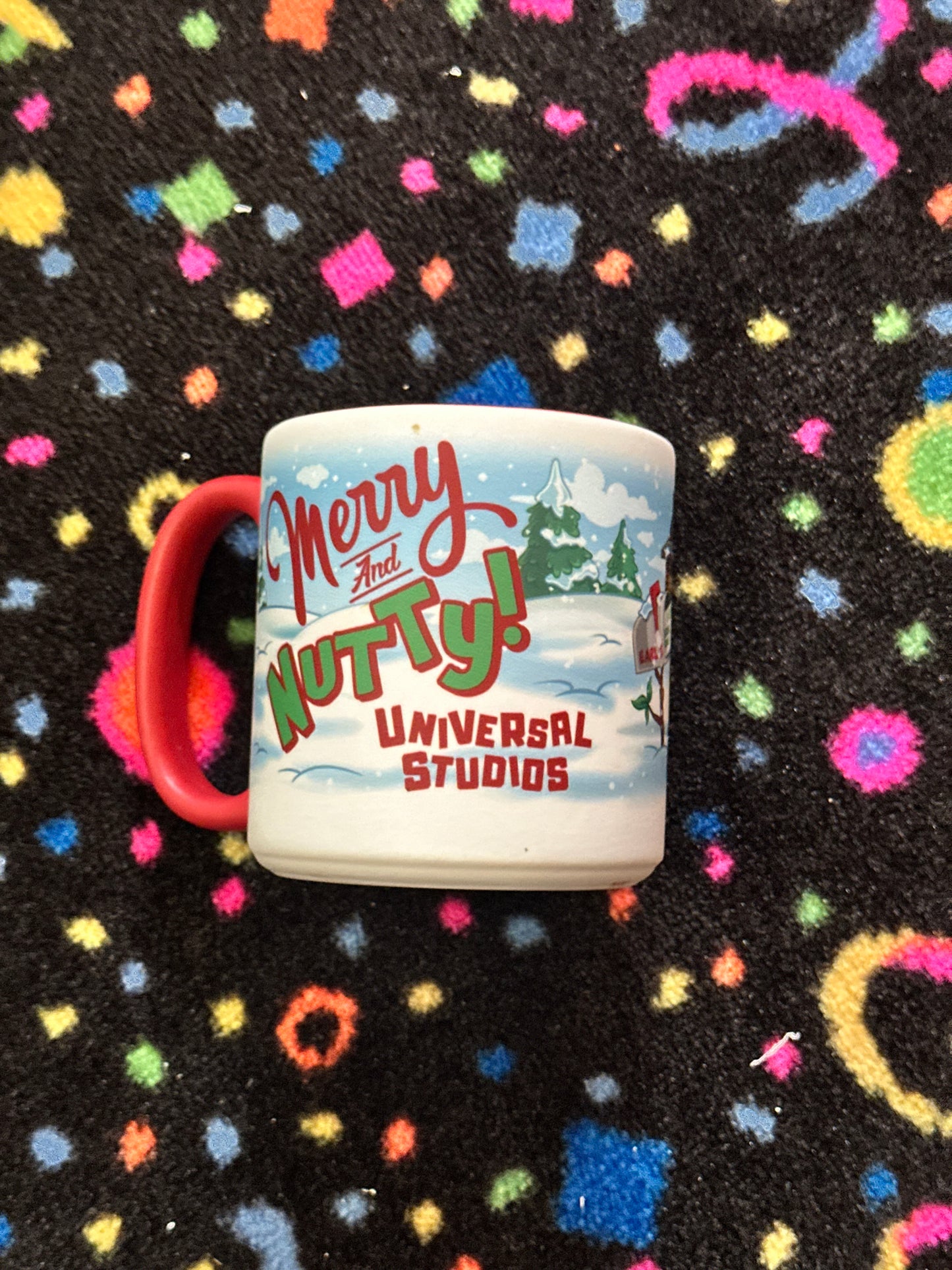 Earl Squirrel Universal Studios Christmas Mug