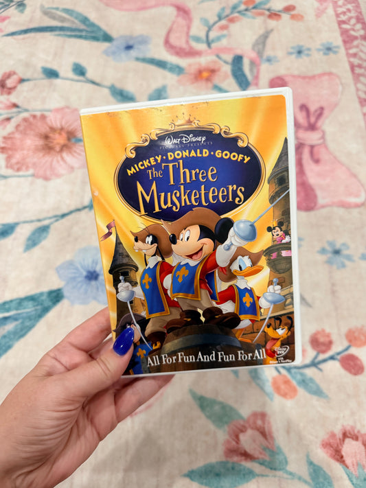 The three musketeers dvd