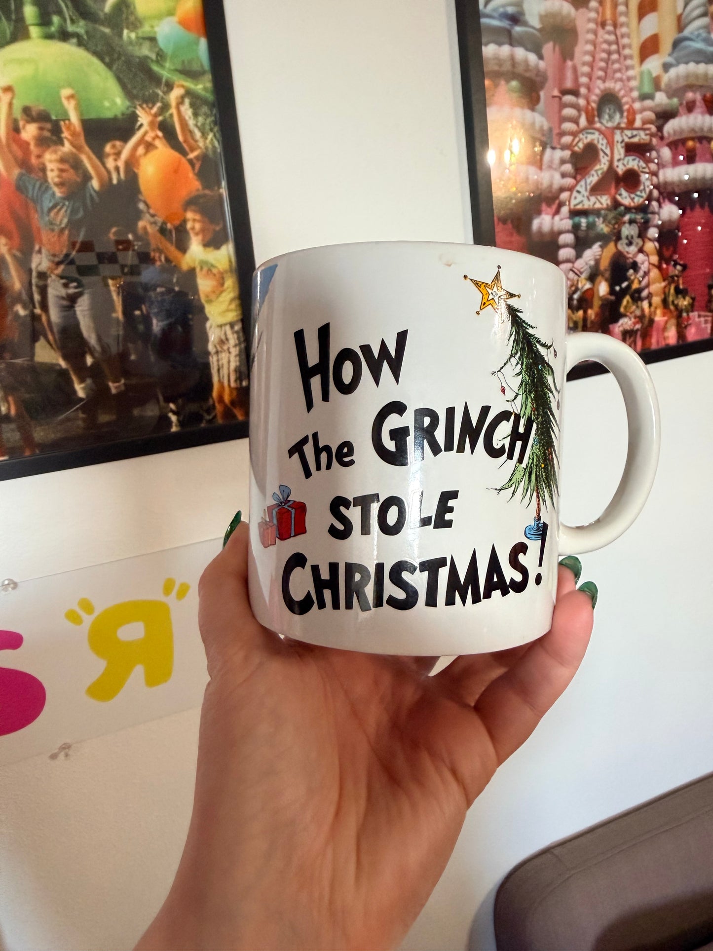 Grinch mug
