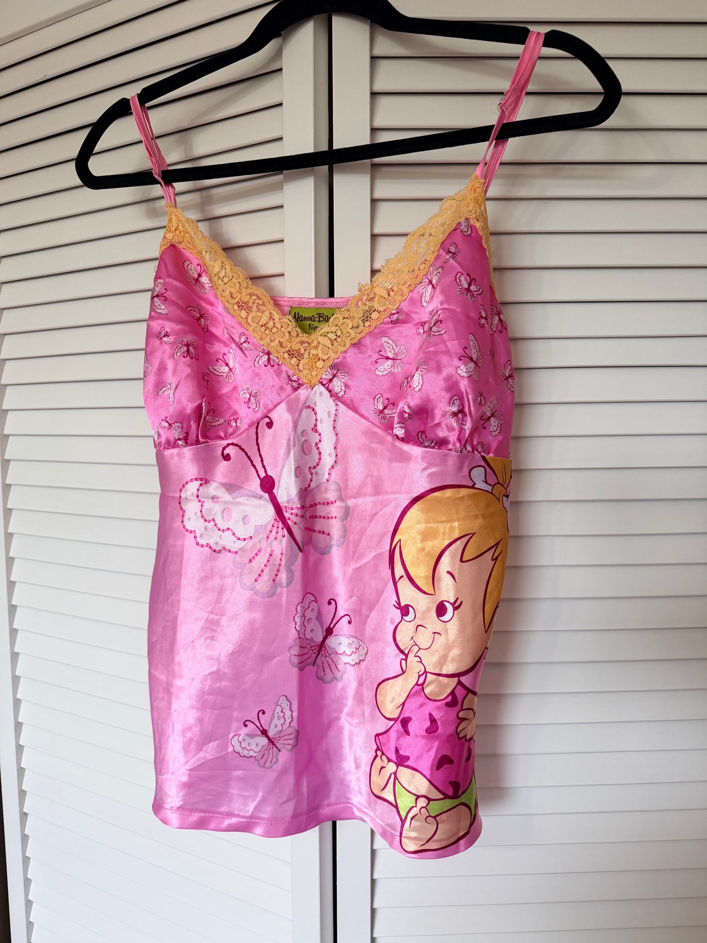 Vintage Flintstones Pebbles top - 1x