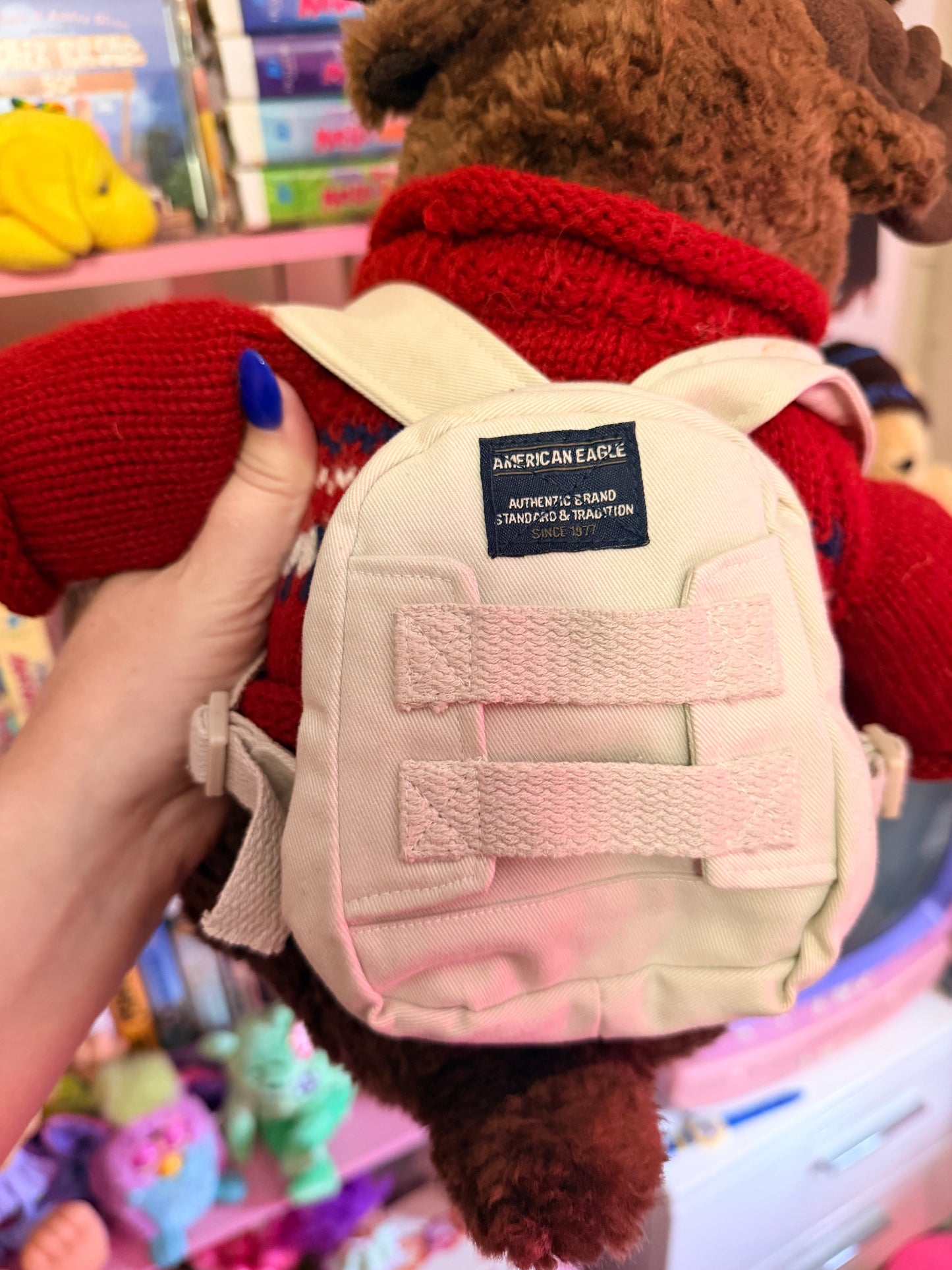 American Eagle Moose plush