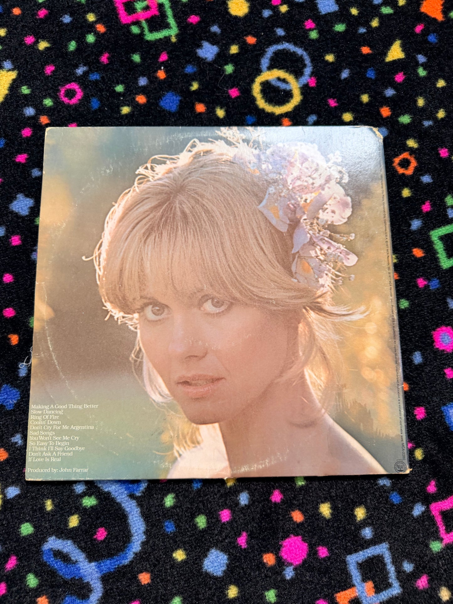 Olivia Newton-John: Making a good thing better vinyl record