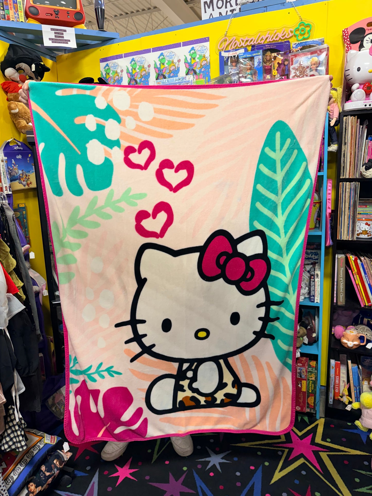 Hello Kitty Jungle Blanket