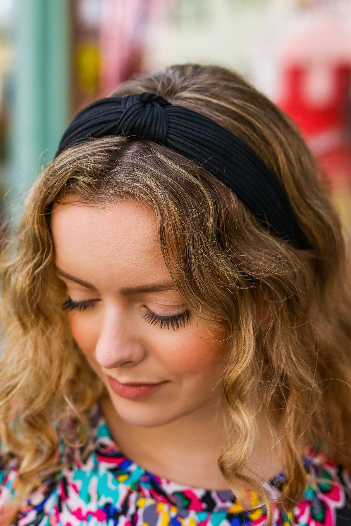 BLACK BLISS KNOT HEADBAND