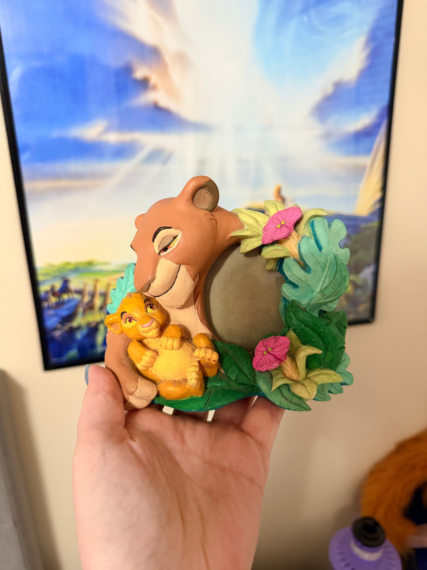 Simba and Sarabi photo frame