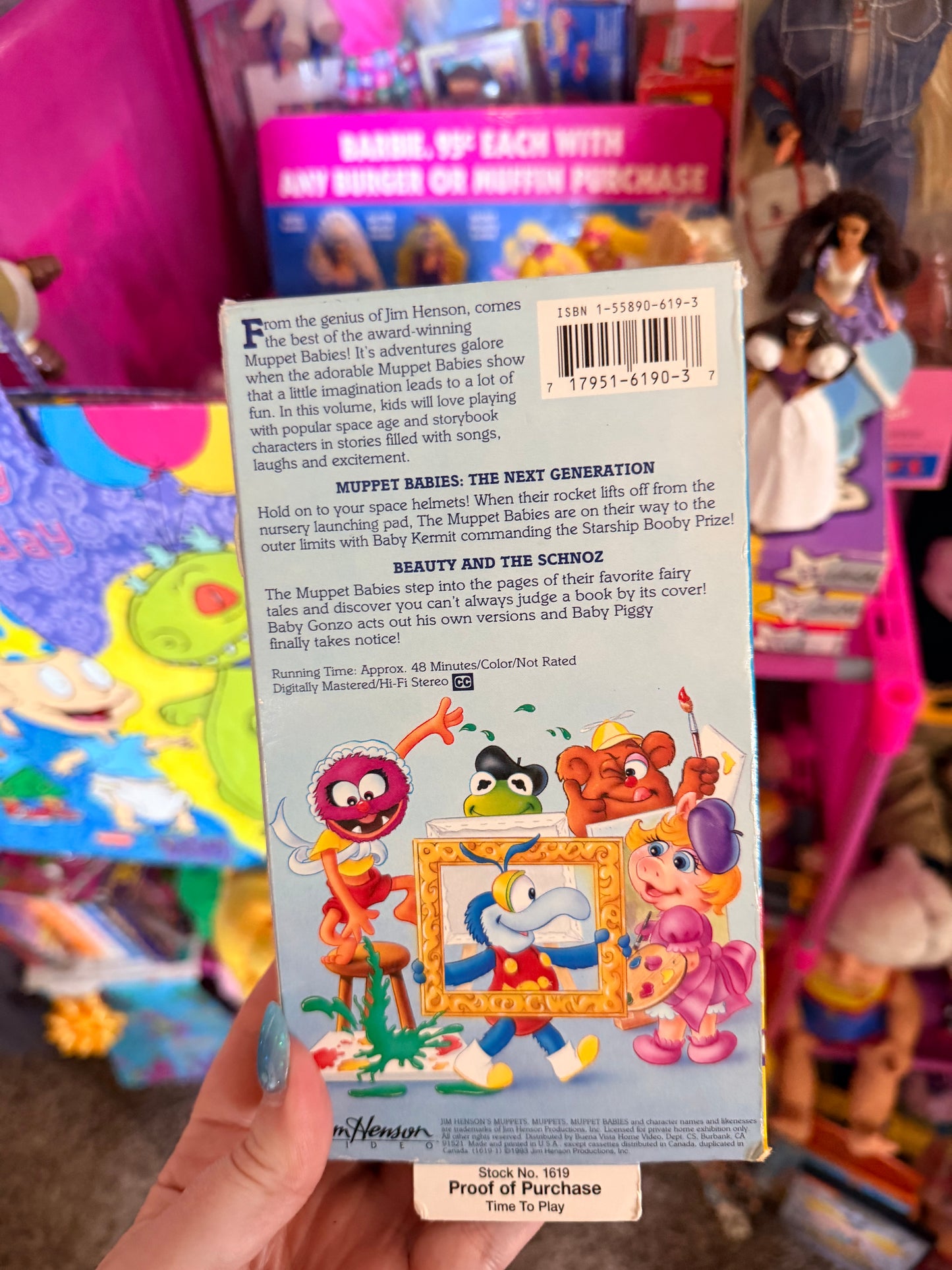 Muppet Babies: Time to Play VHS