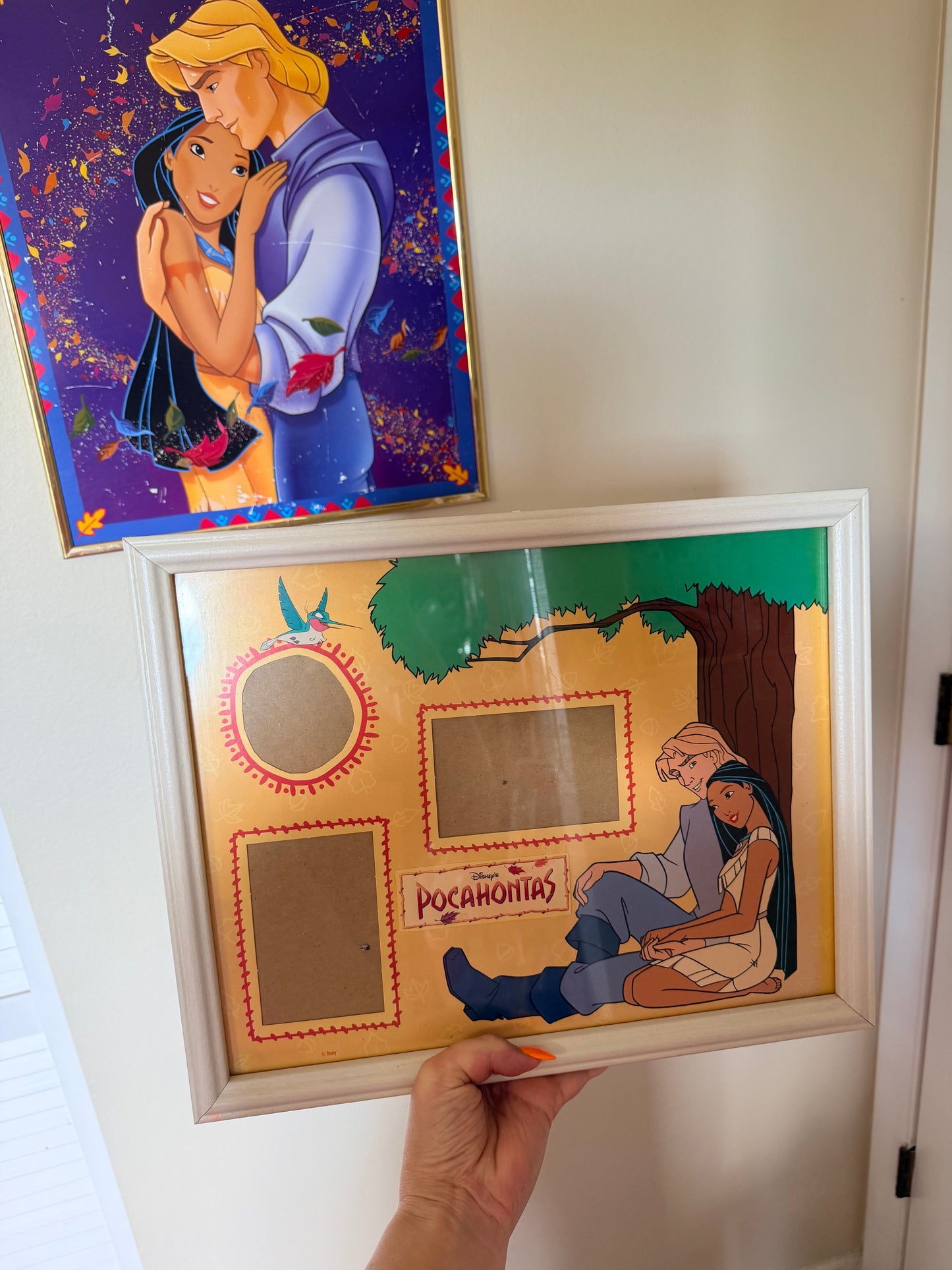 Vintage 90’s Pocahontas photo album frame