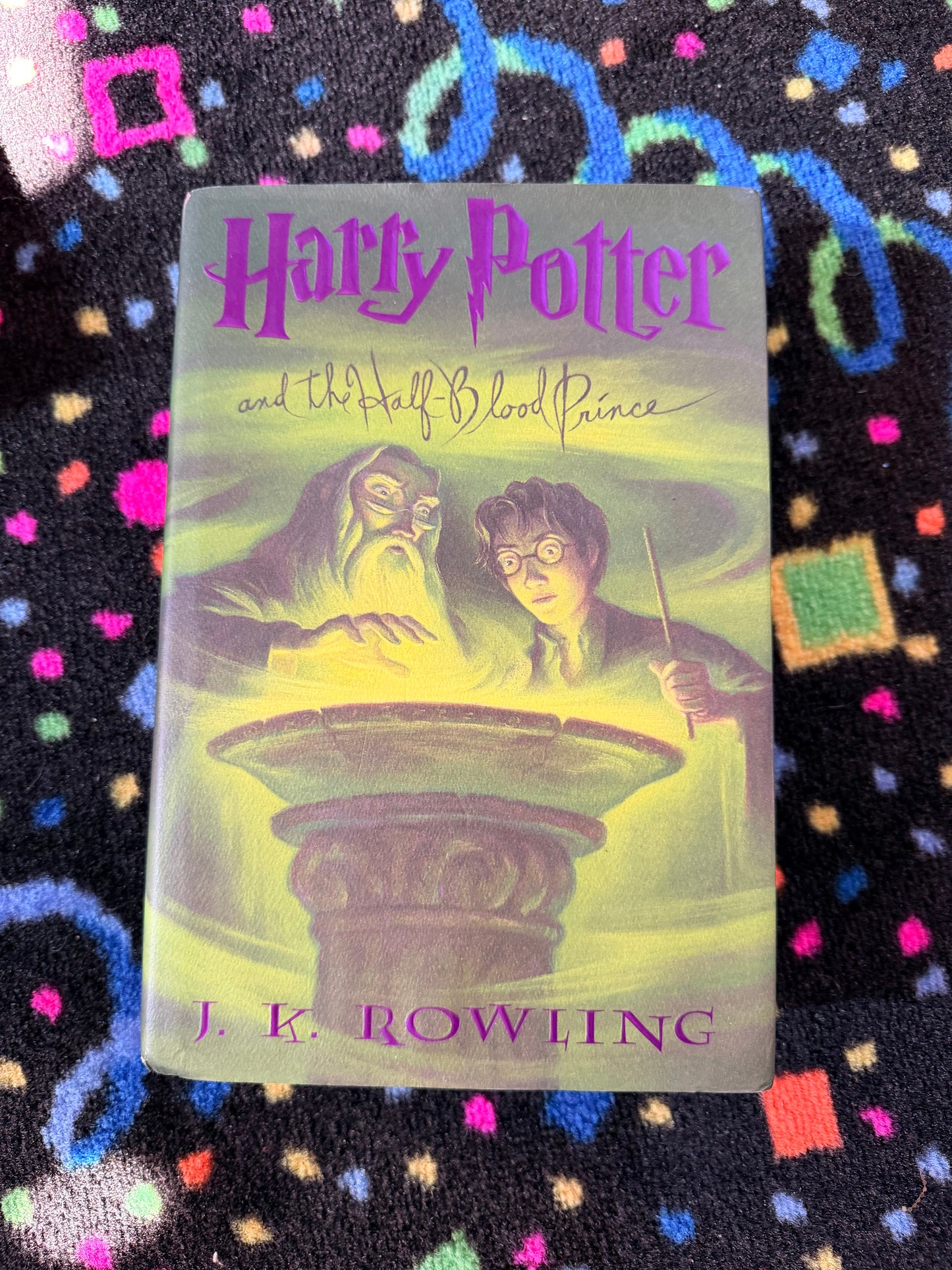 Harry Potter and the half blood prince book