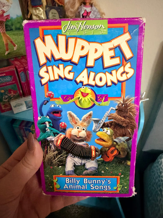 Muppet Sing Alongs: Billy Bunny’s Animal Songs vhs